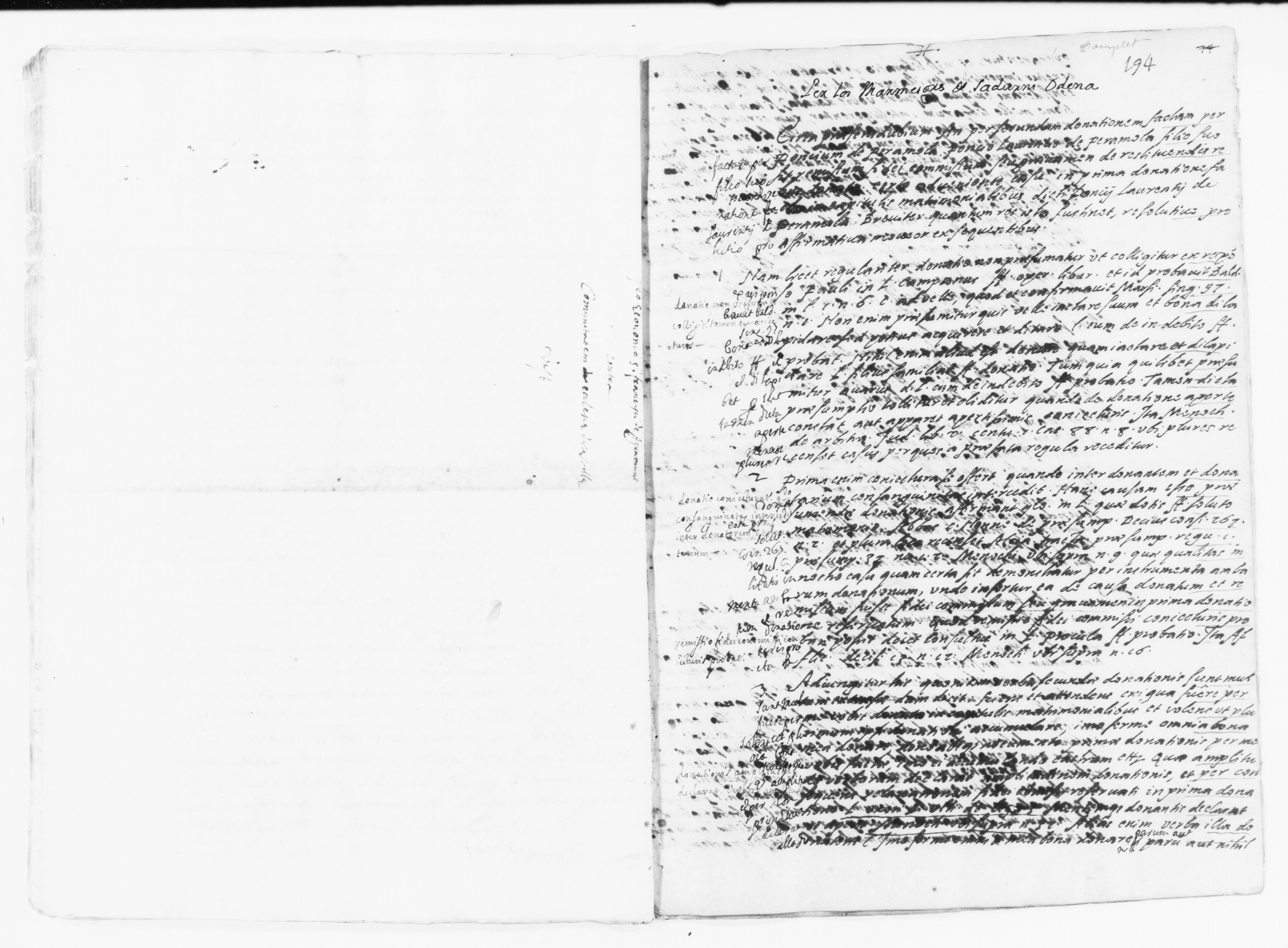 Scanned image of the current content page