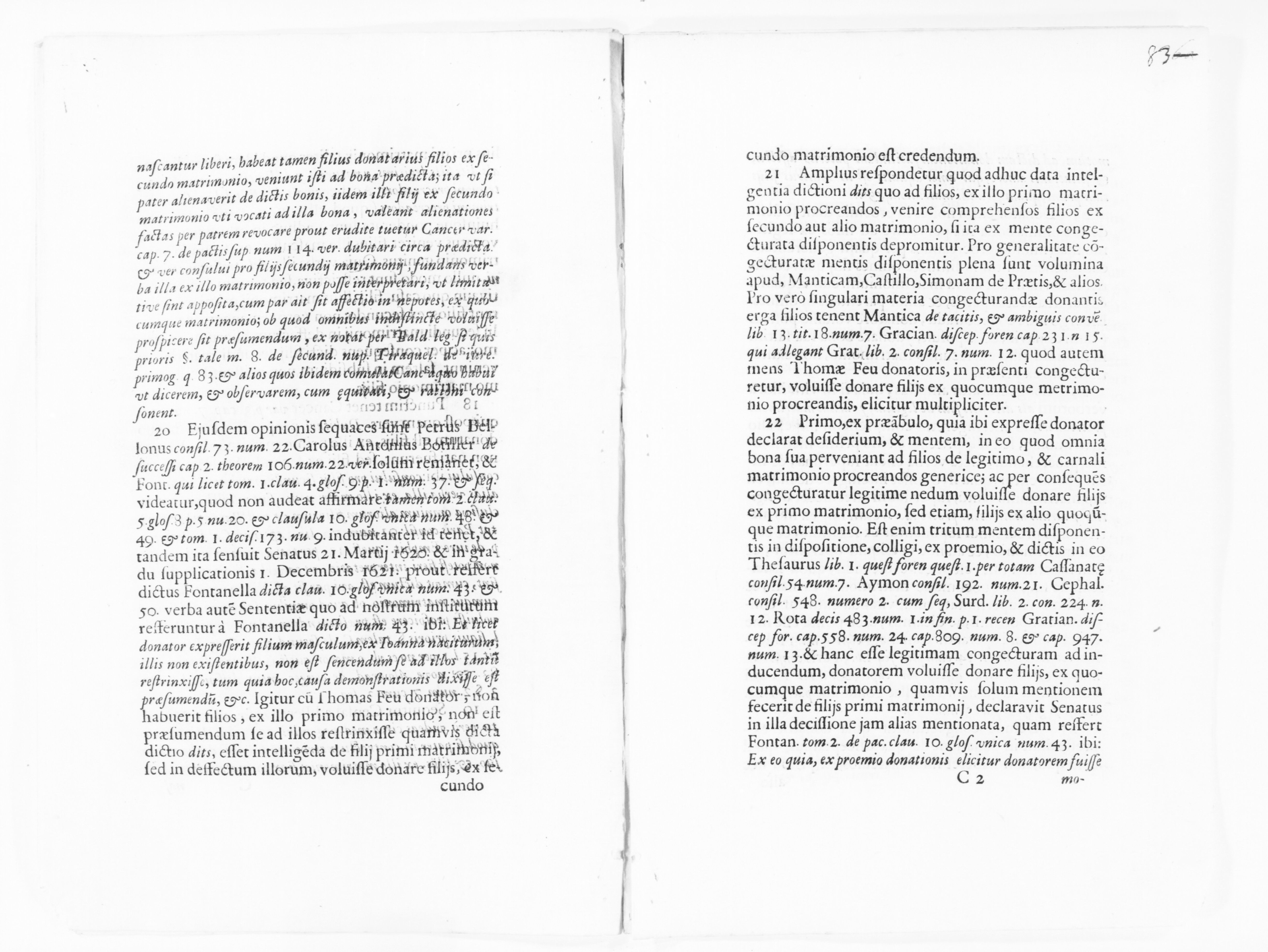 Scanned image of the current content page