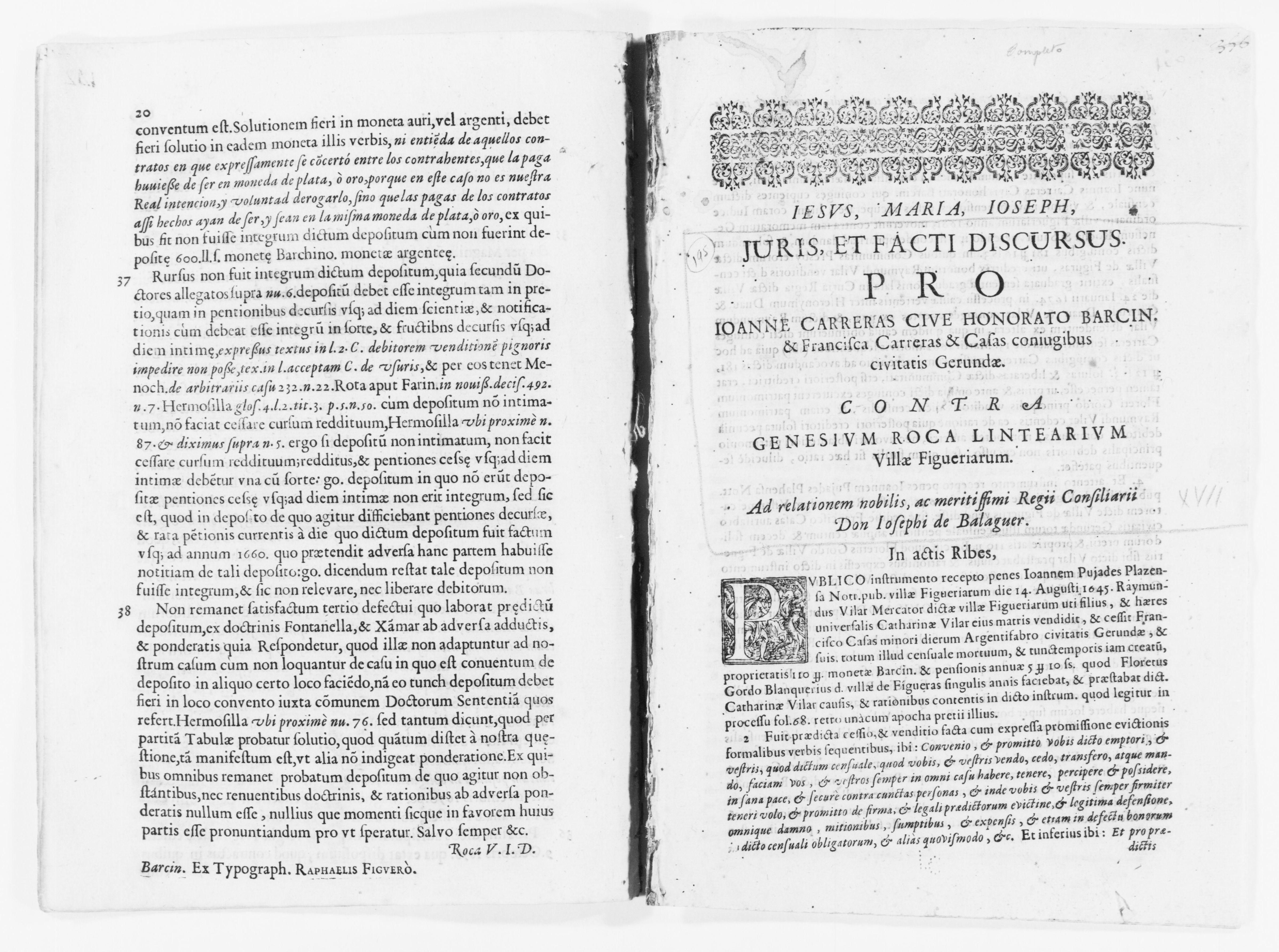 Scanned image of the current content page
