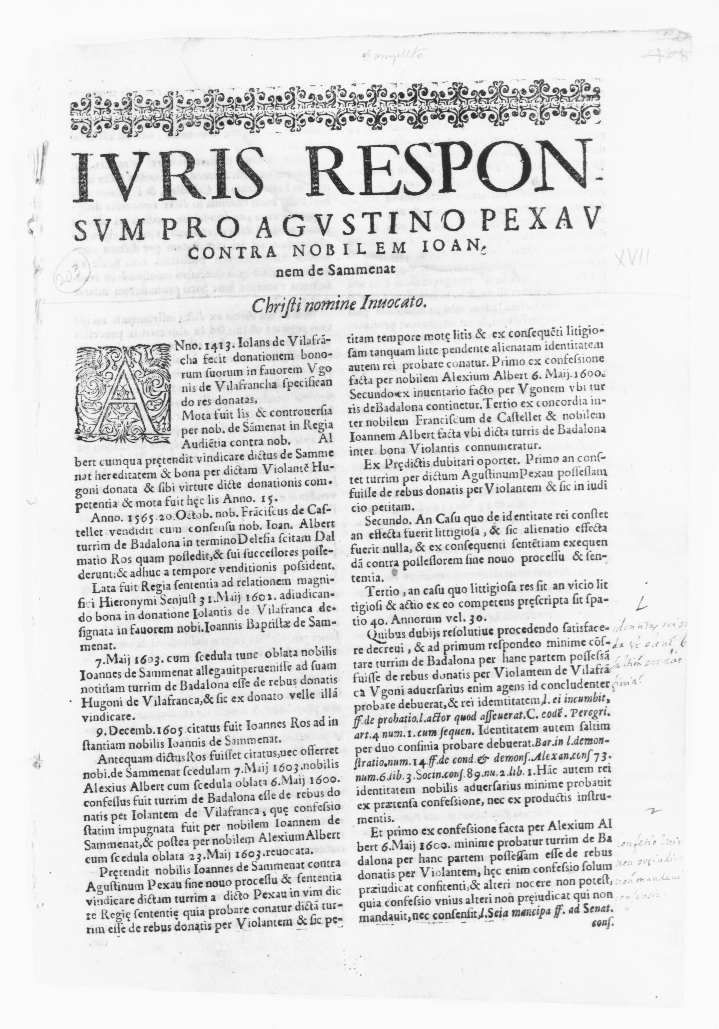 Scanned image of the current content page