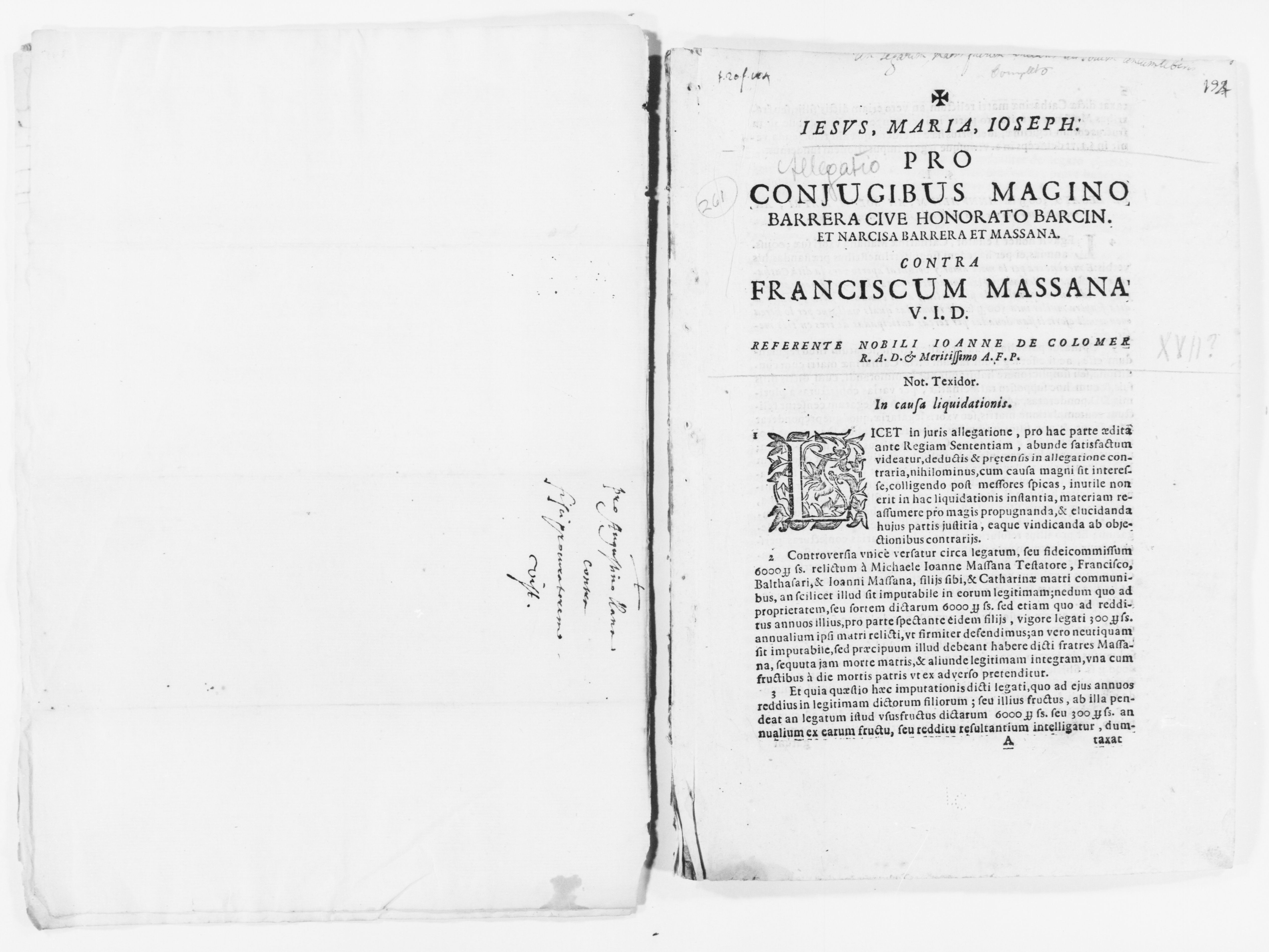 Scanned image of the current content page