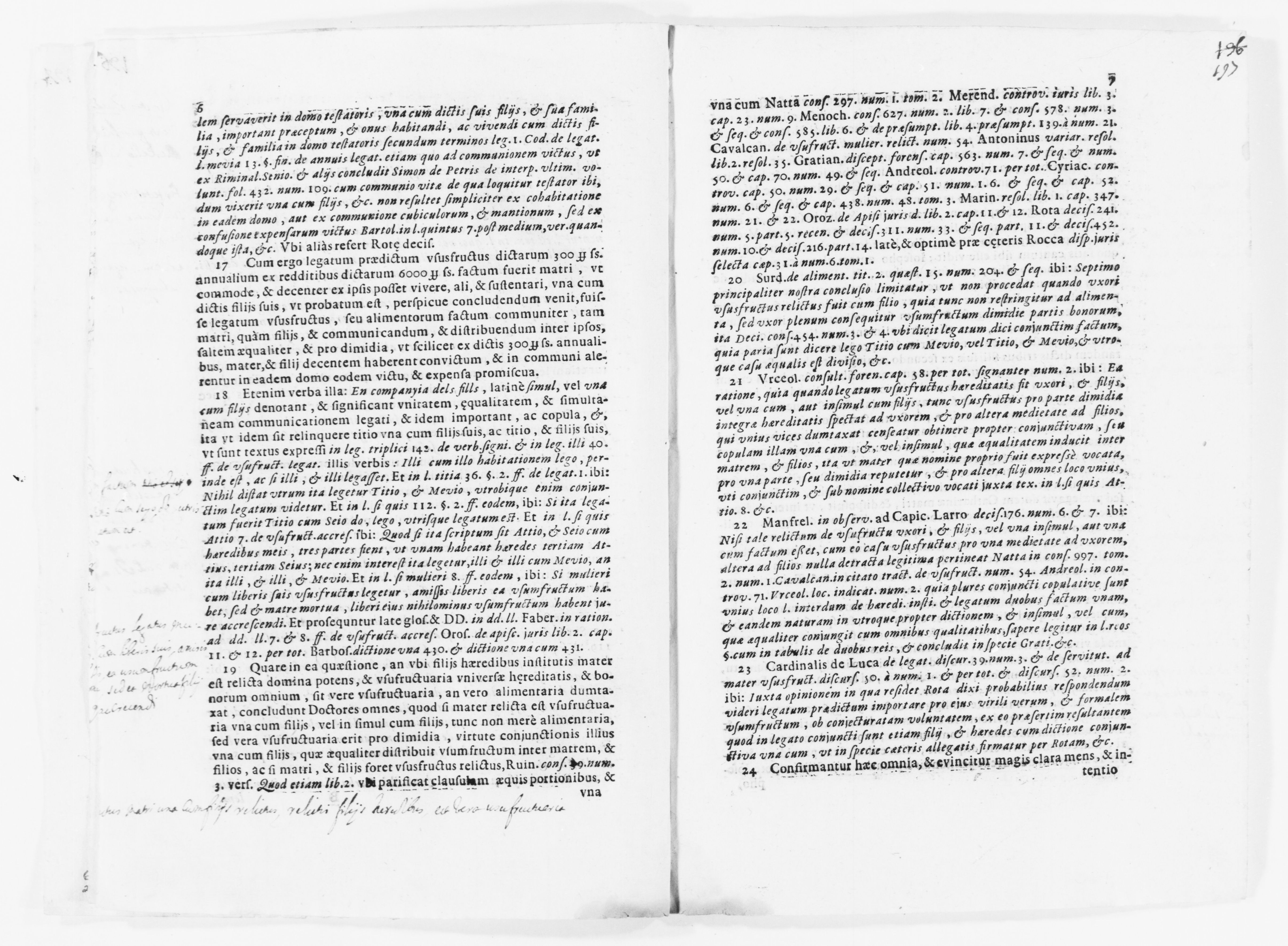 Scanned image of the current content page