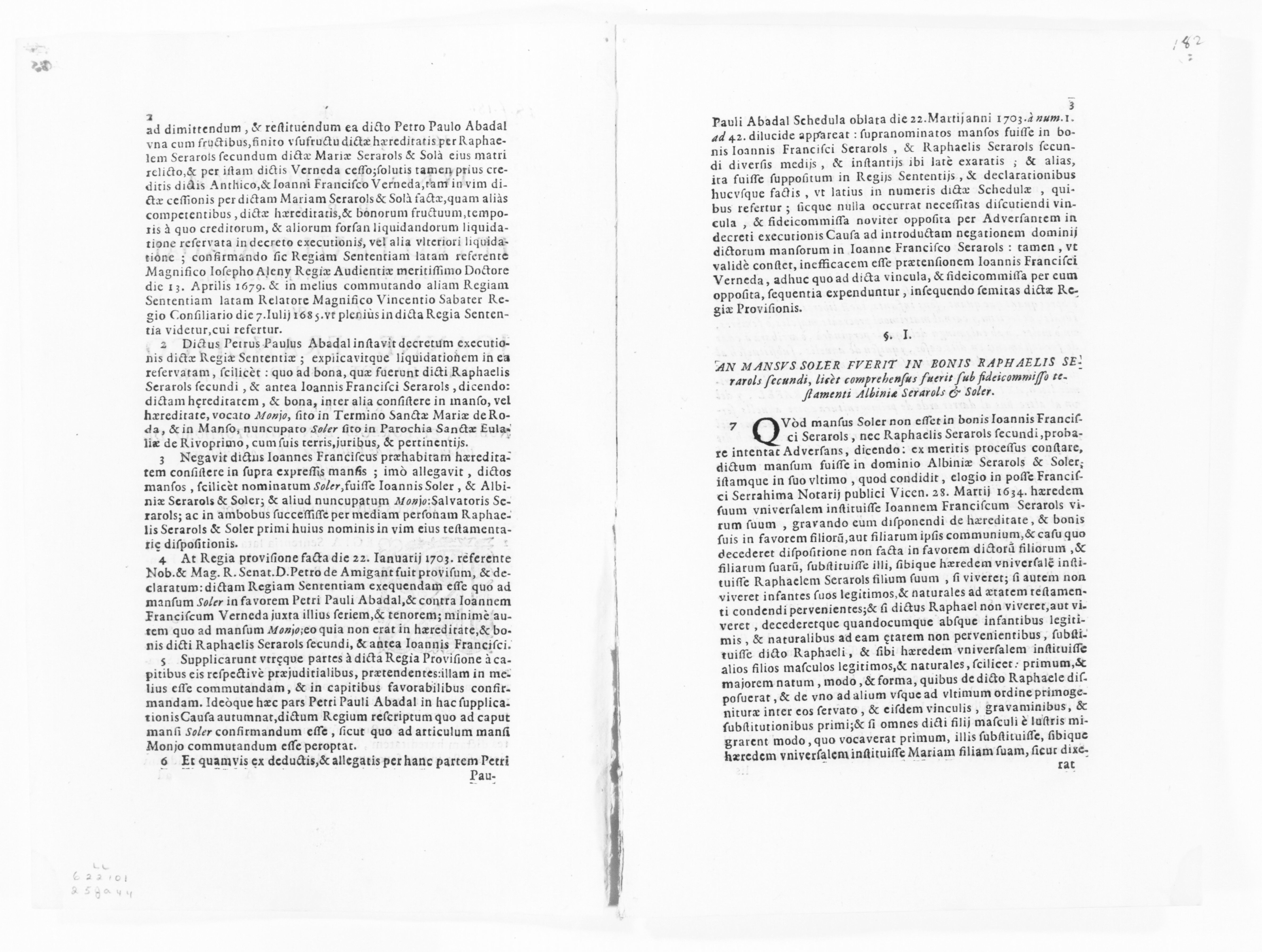 Scanned image of the current content page