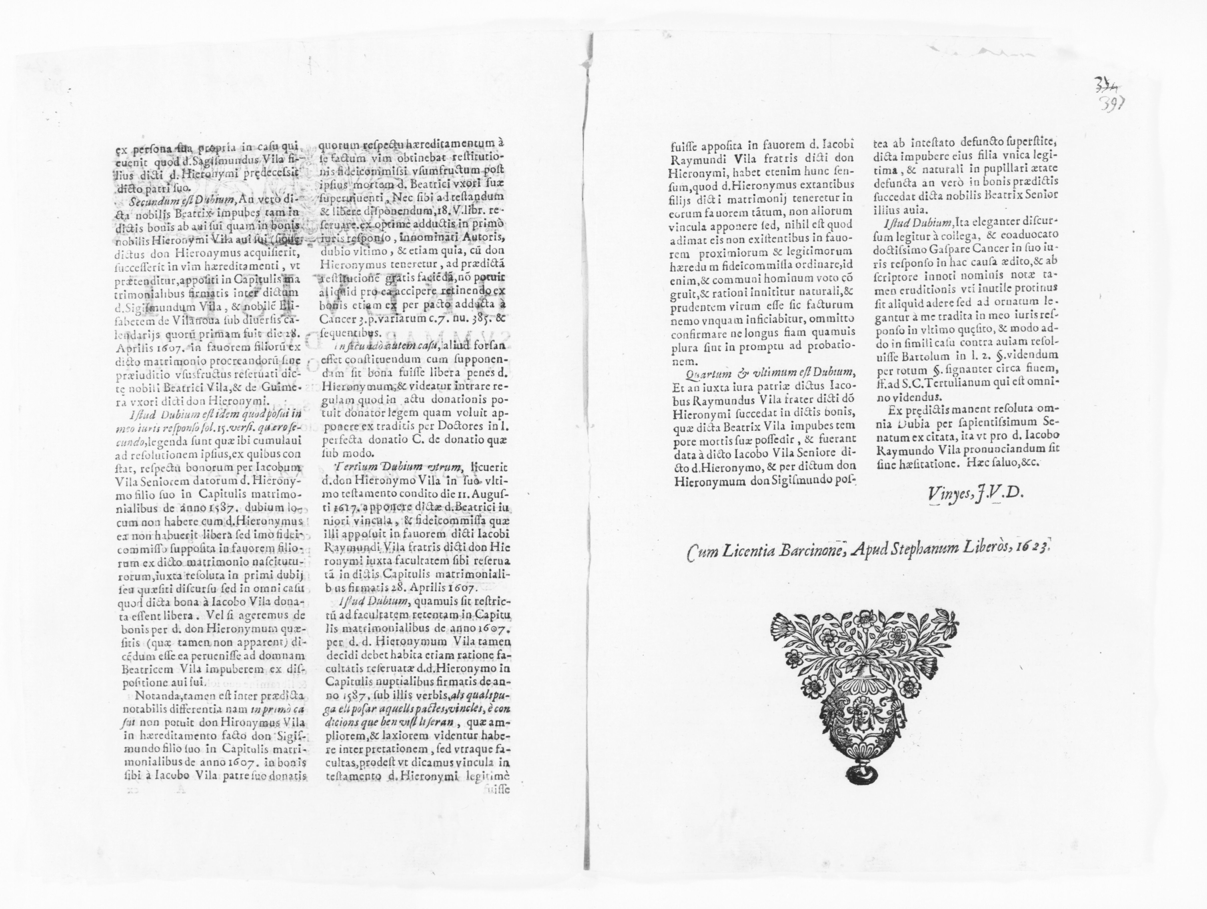 Scanned image of the current content page