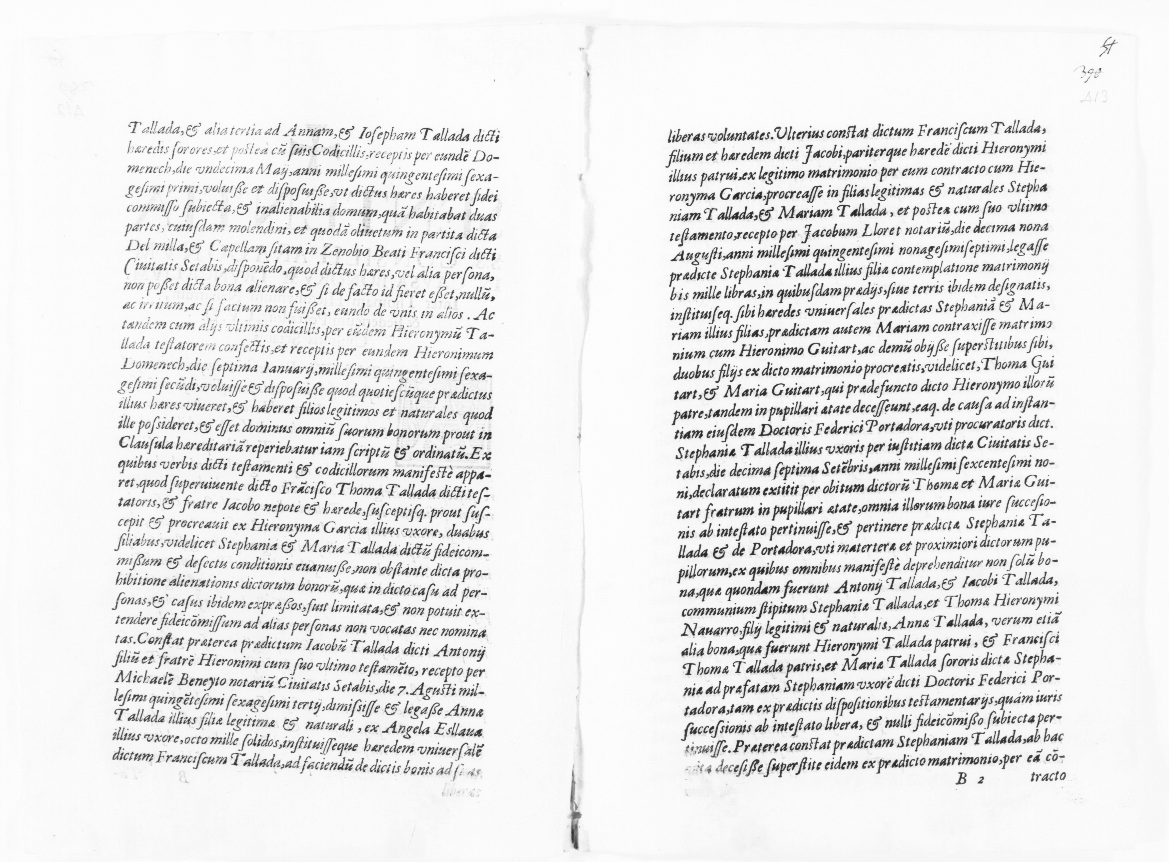Scanned image of the current content page