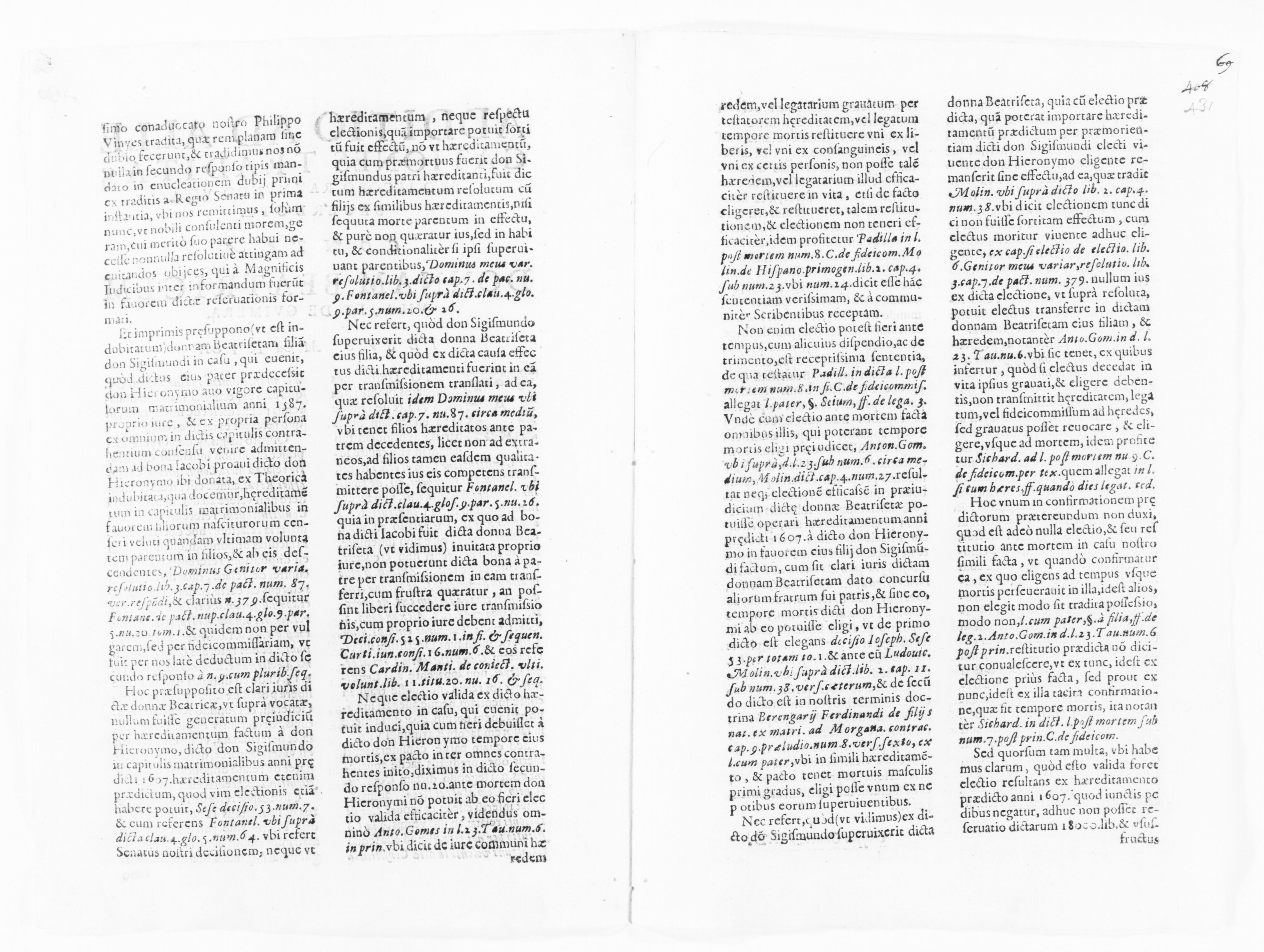 Scanned image of the current content page