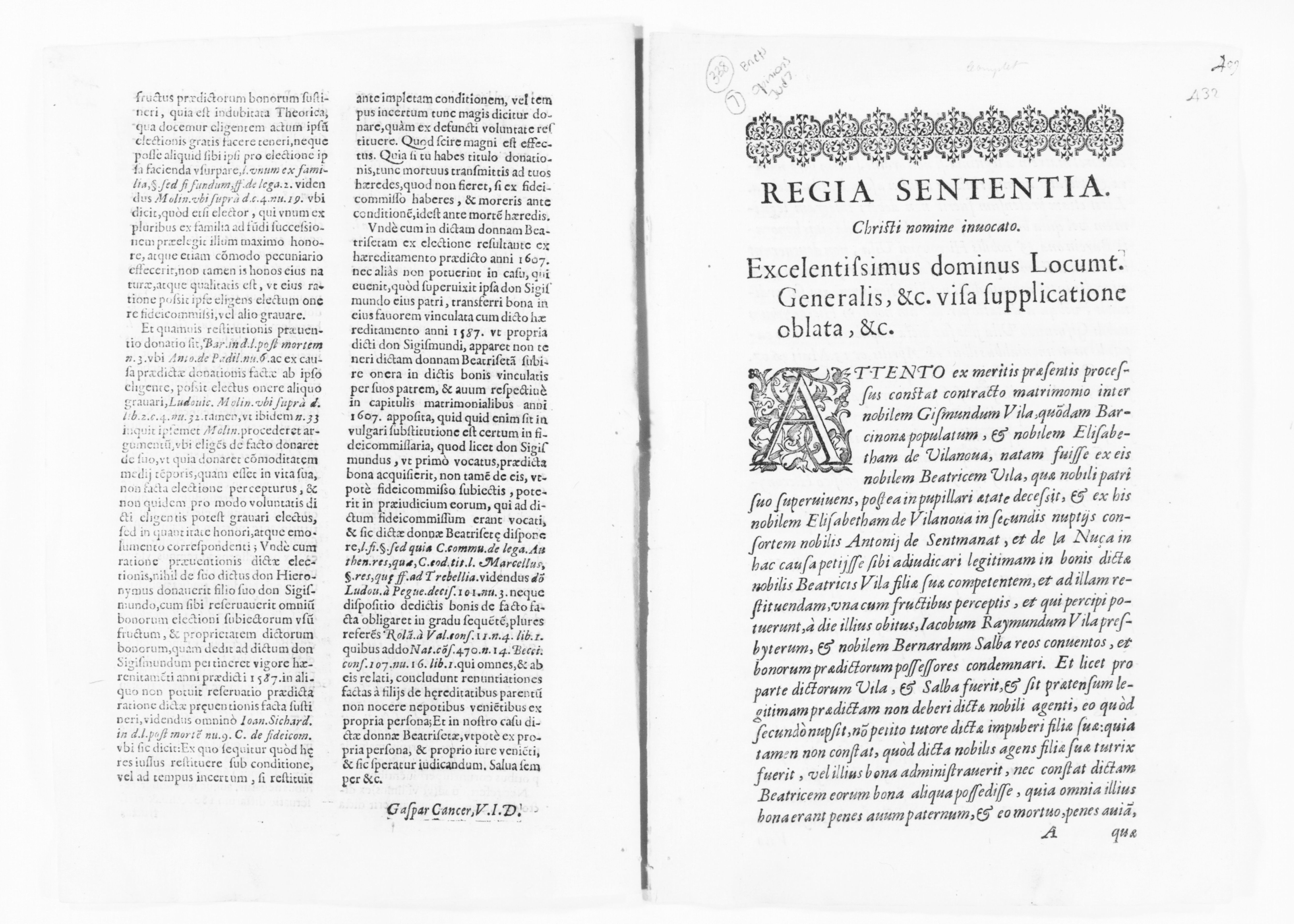 Scanned image of the current content page