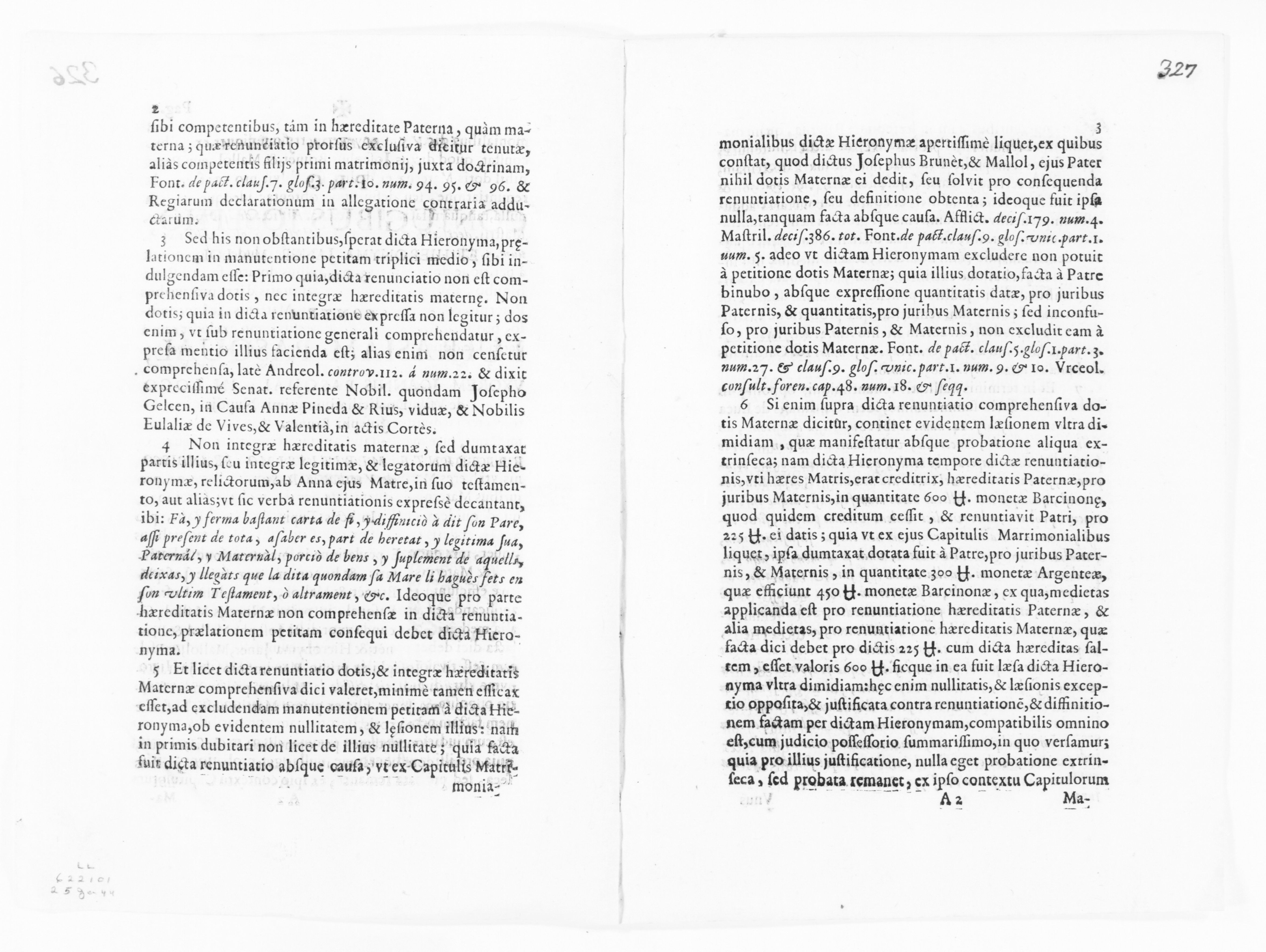 Scanned image of the current content page