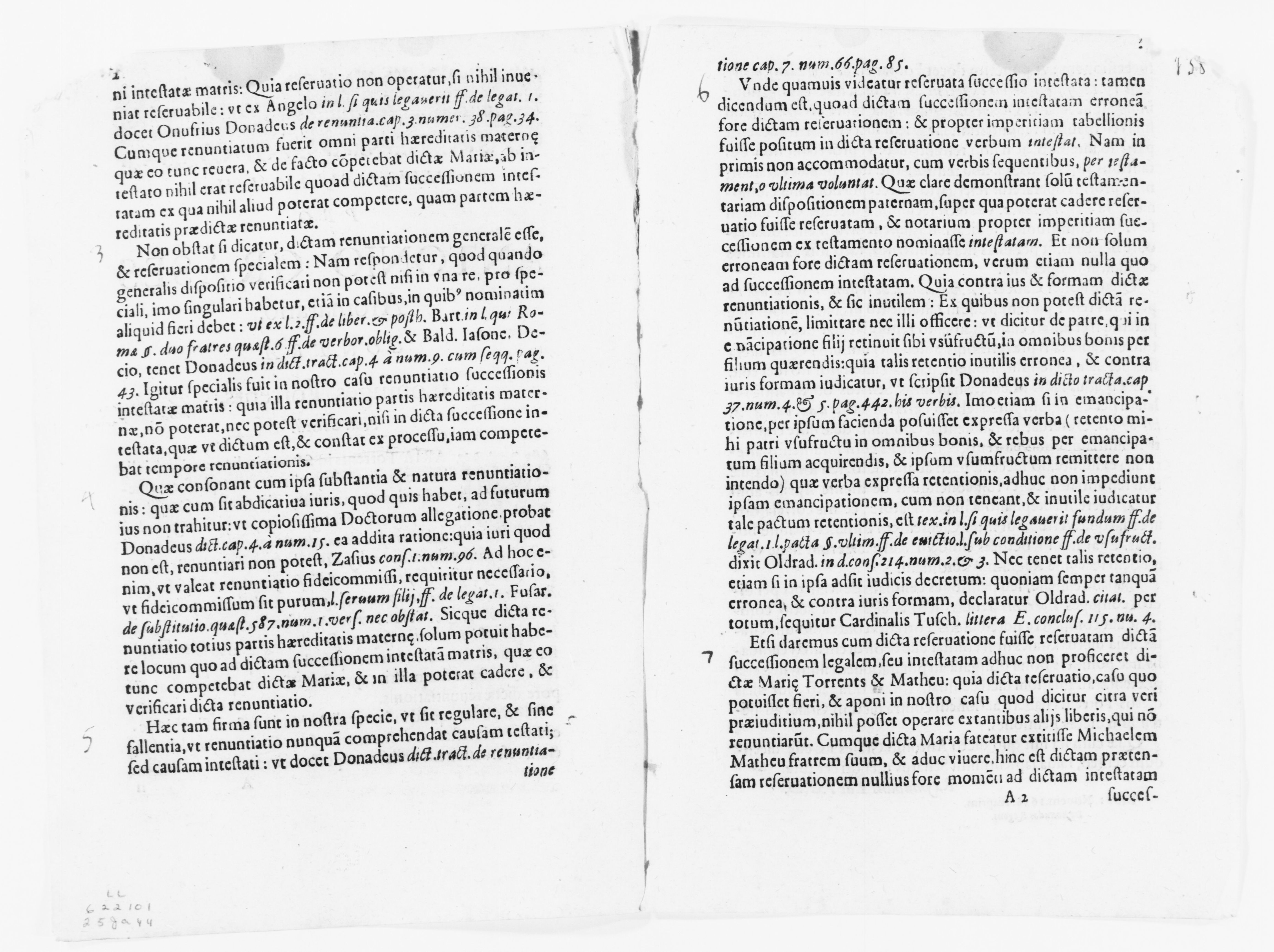 Scanned image of the current content page