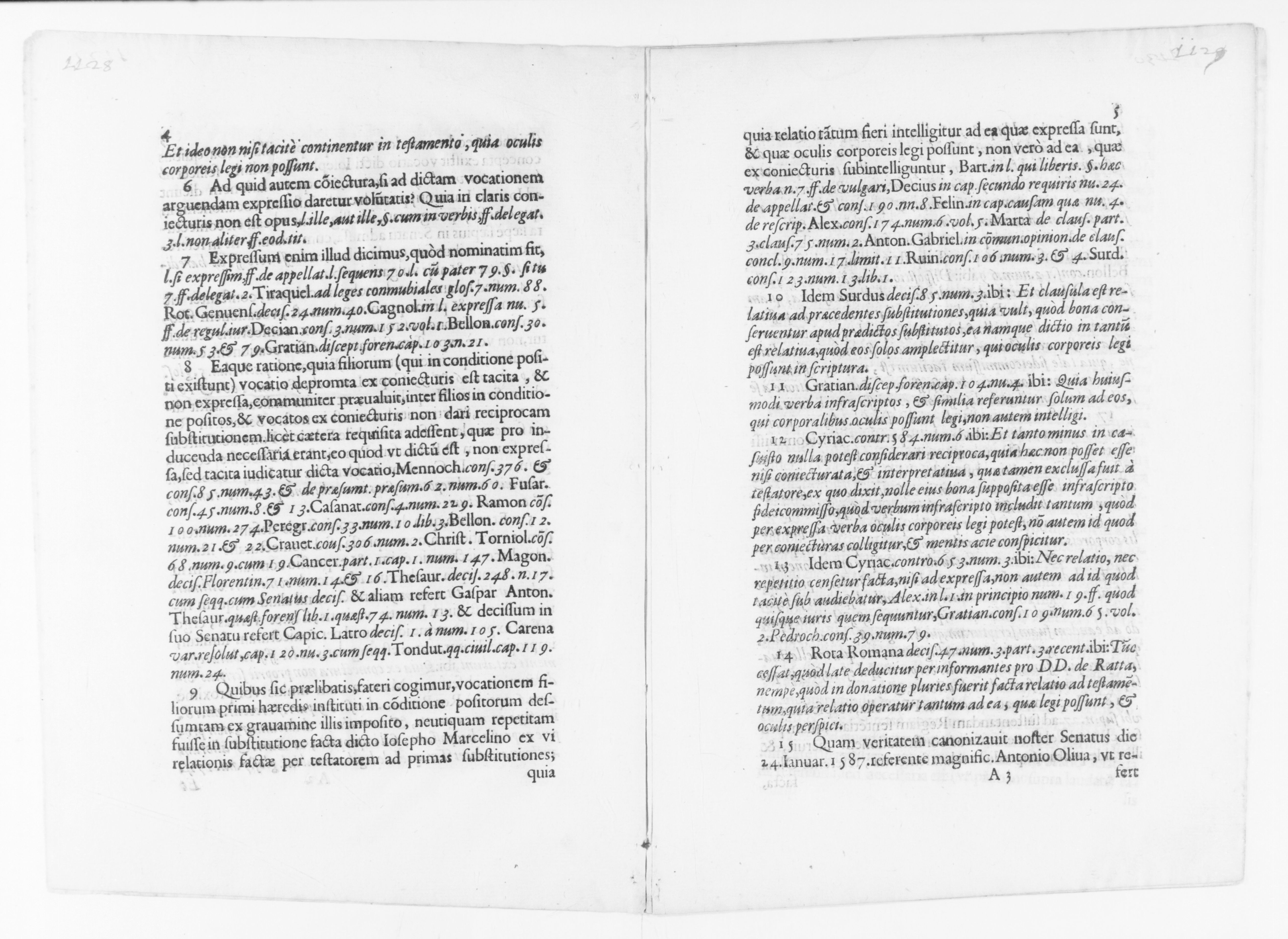 Scanned image of the current content page