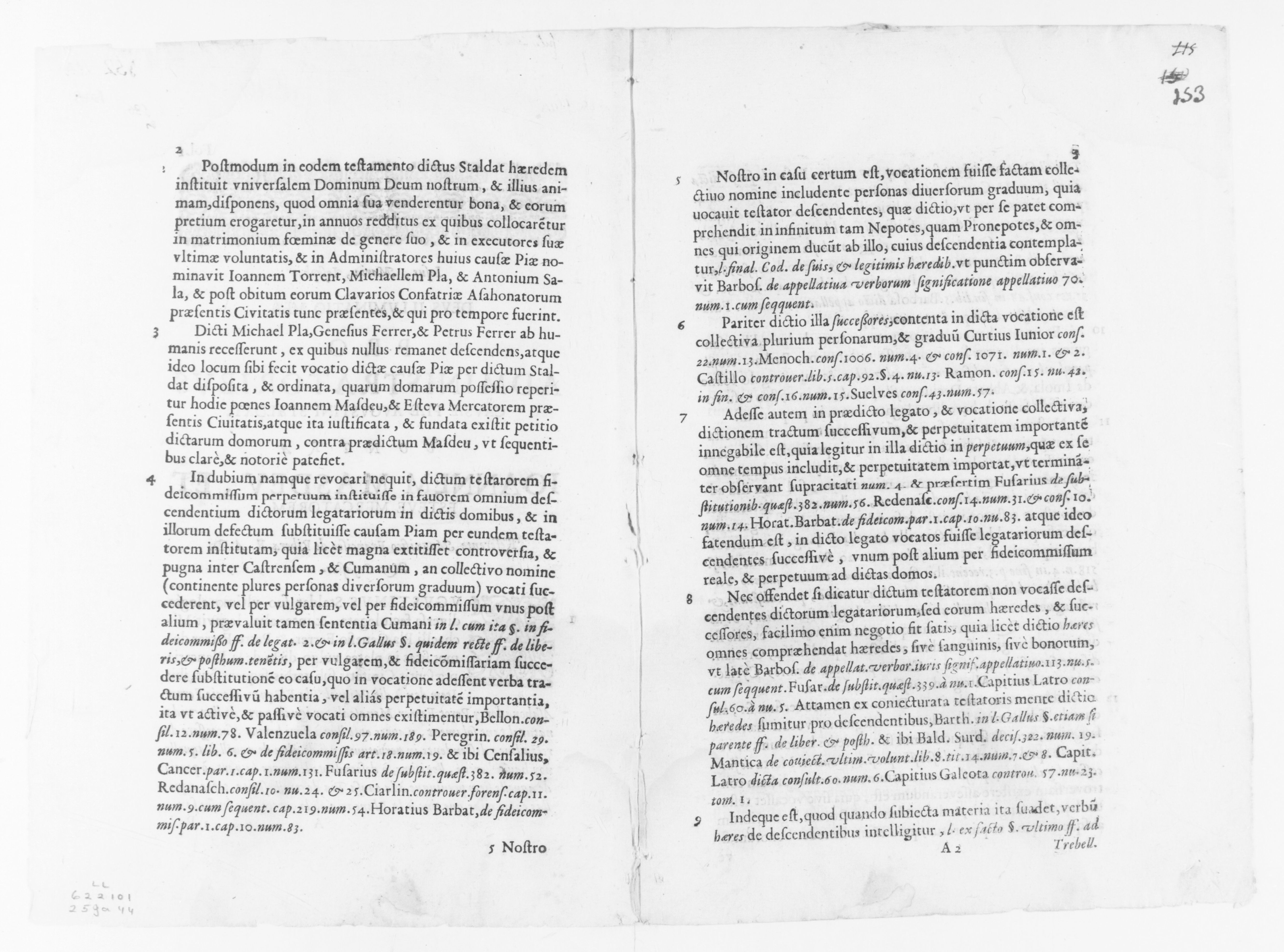 Scanned image of the current content page