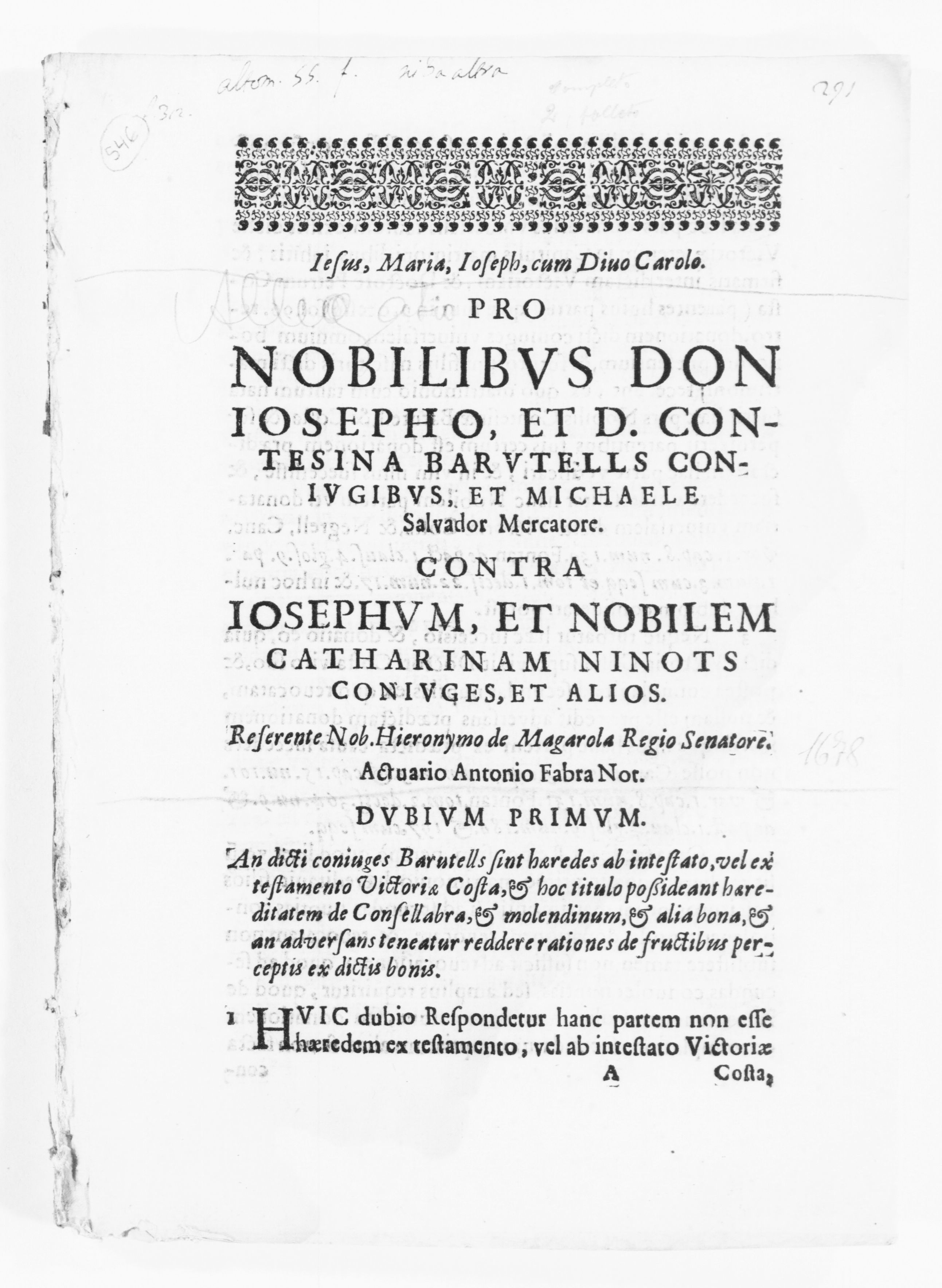 Scanned image of the current content page