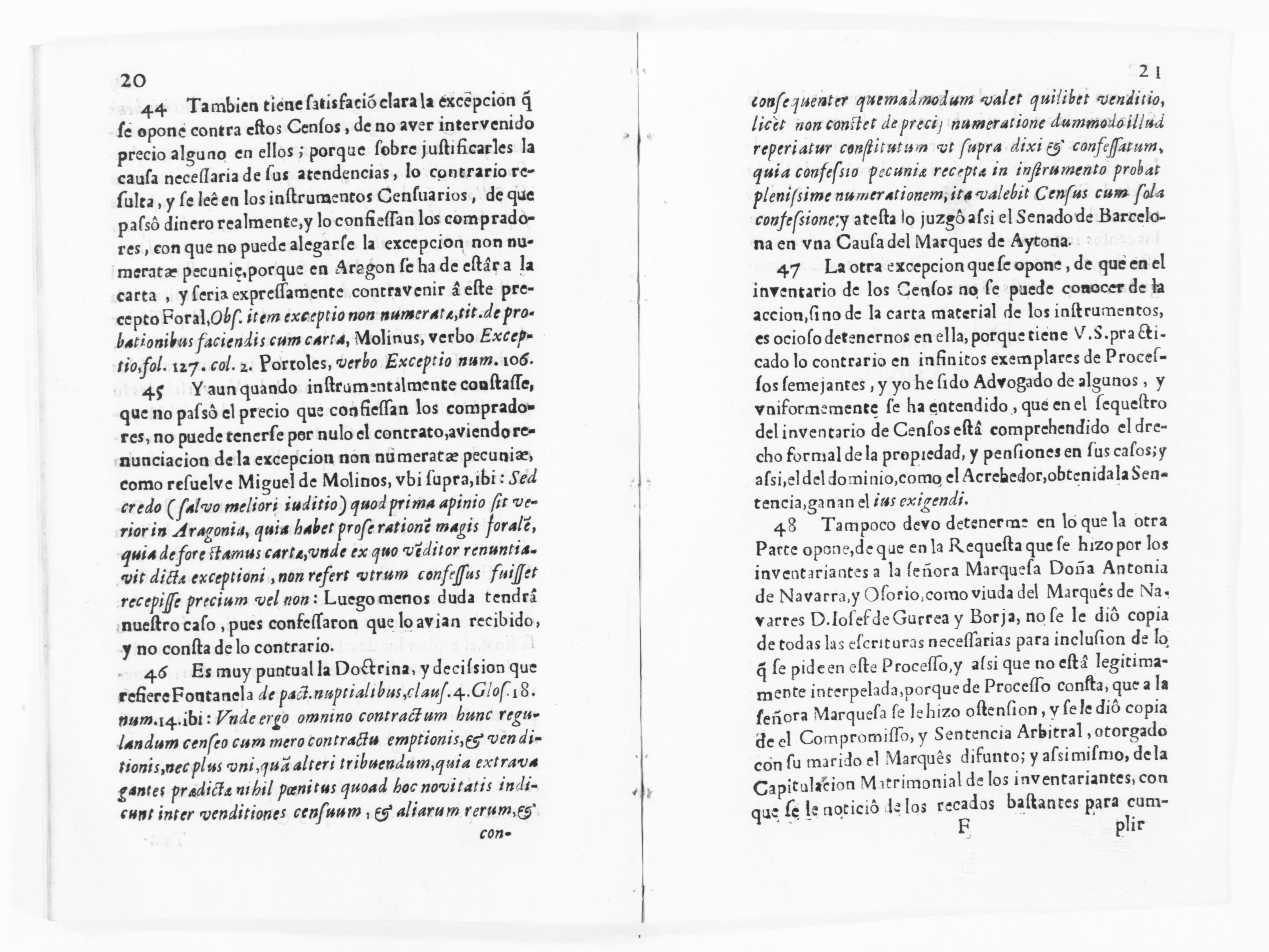 Scanned image of the current content page