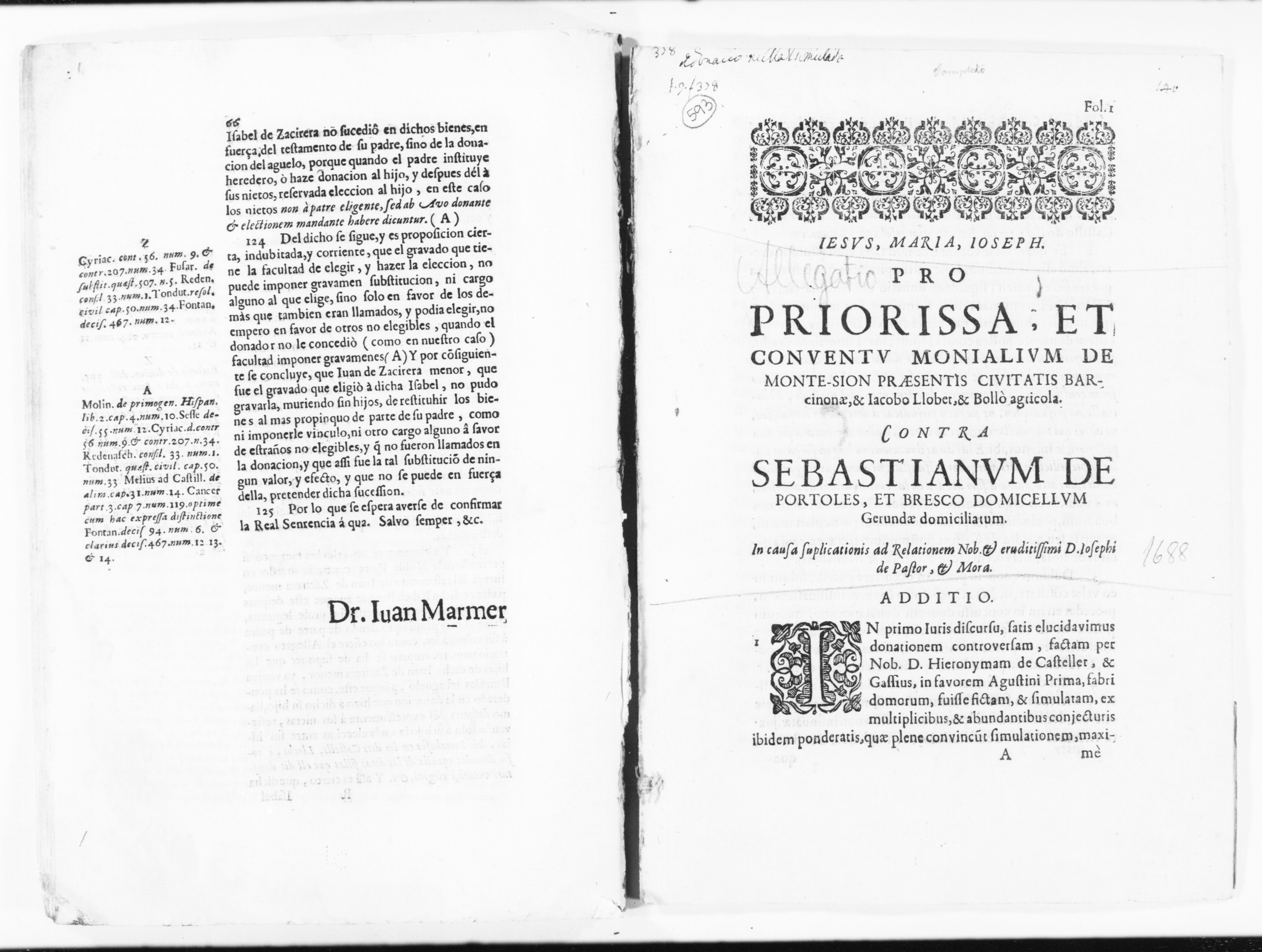 Scanned image of the current content page