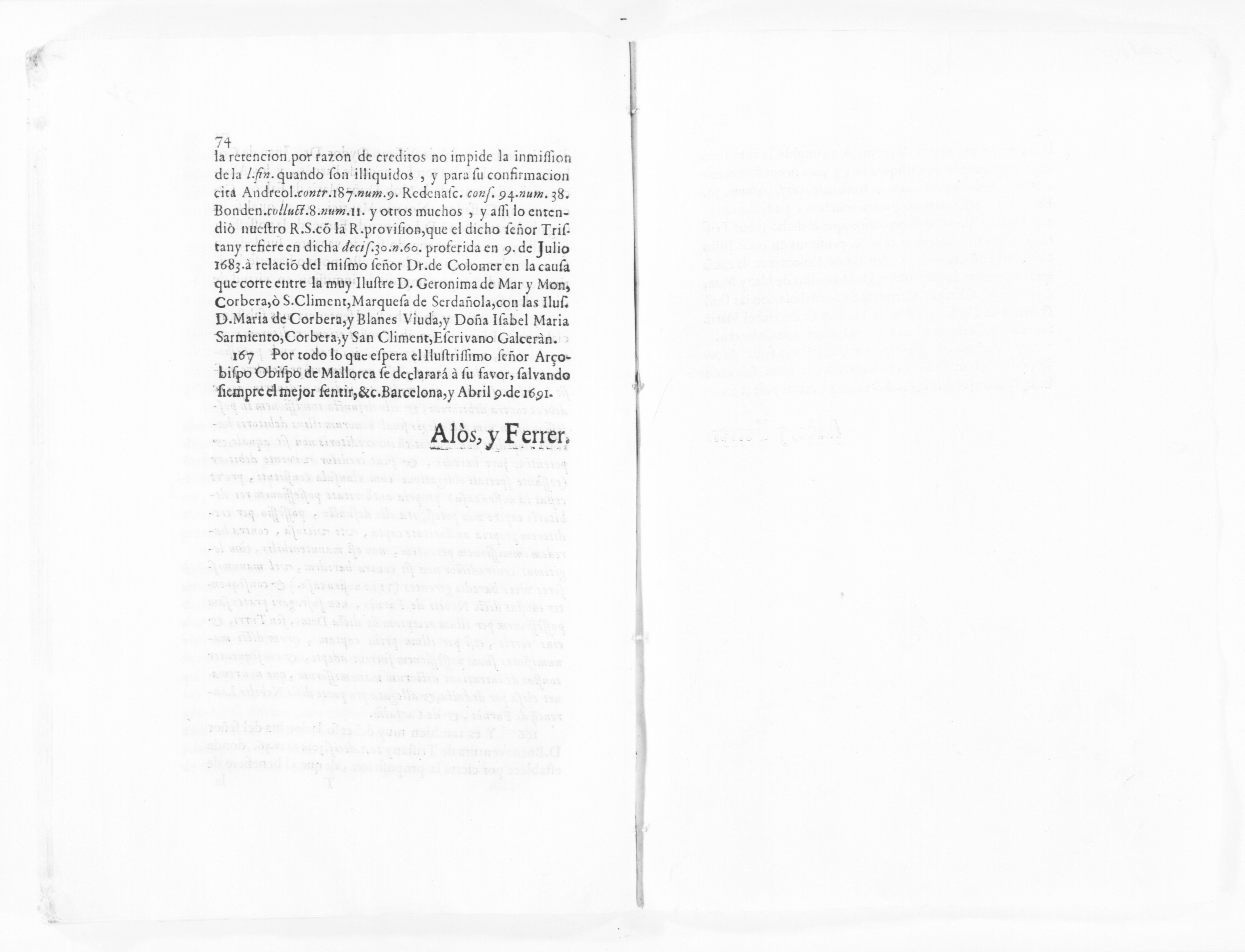 Scanned image of the current content page