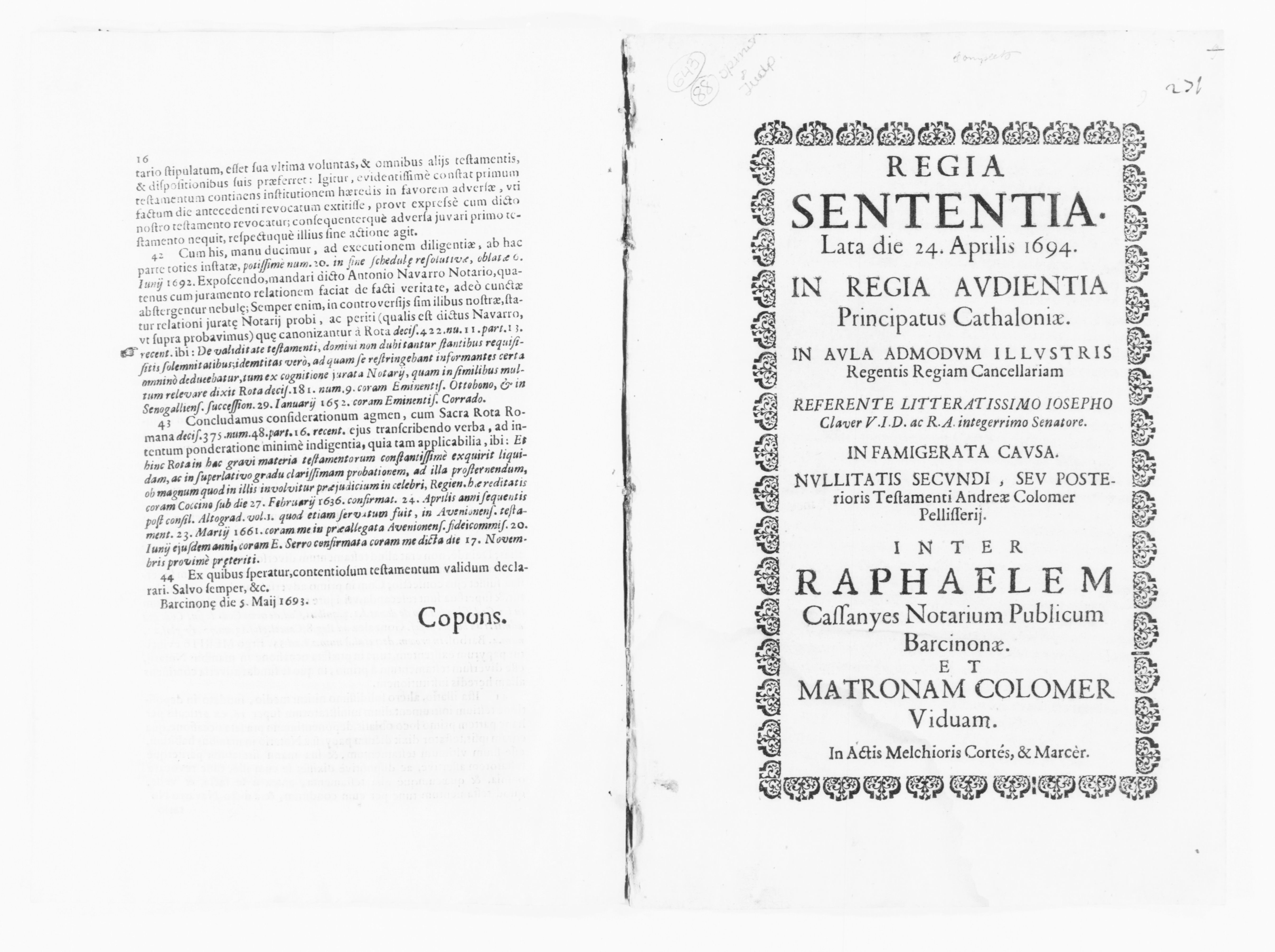 Scanned image of the current content page