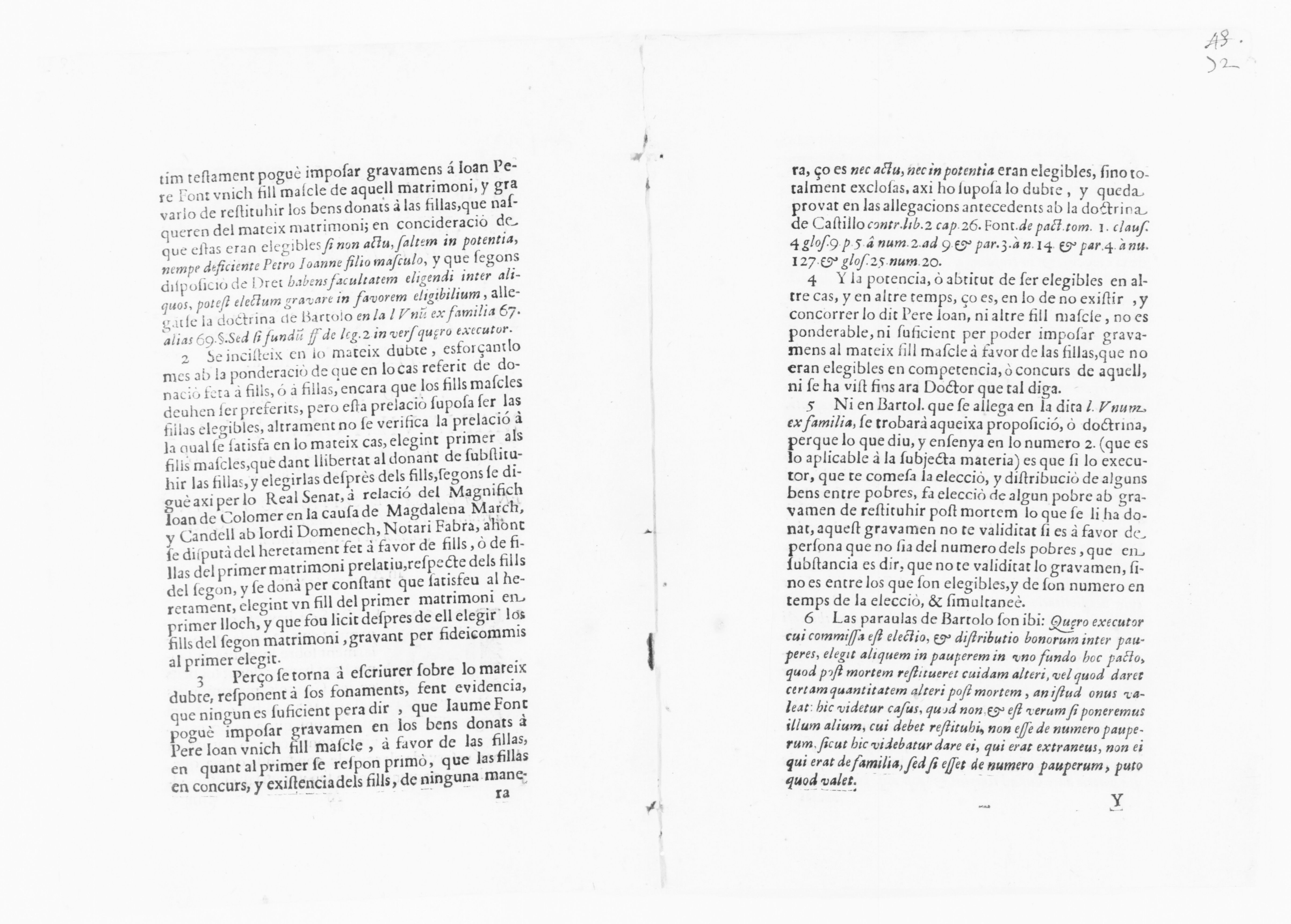 Scanned image of the current content page