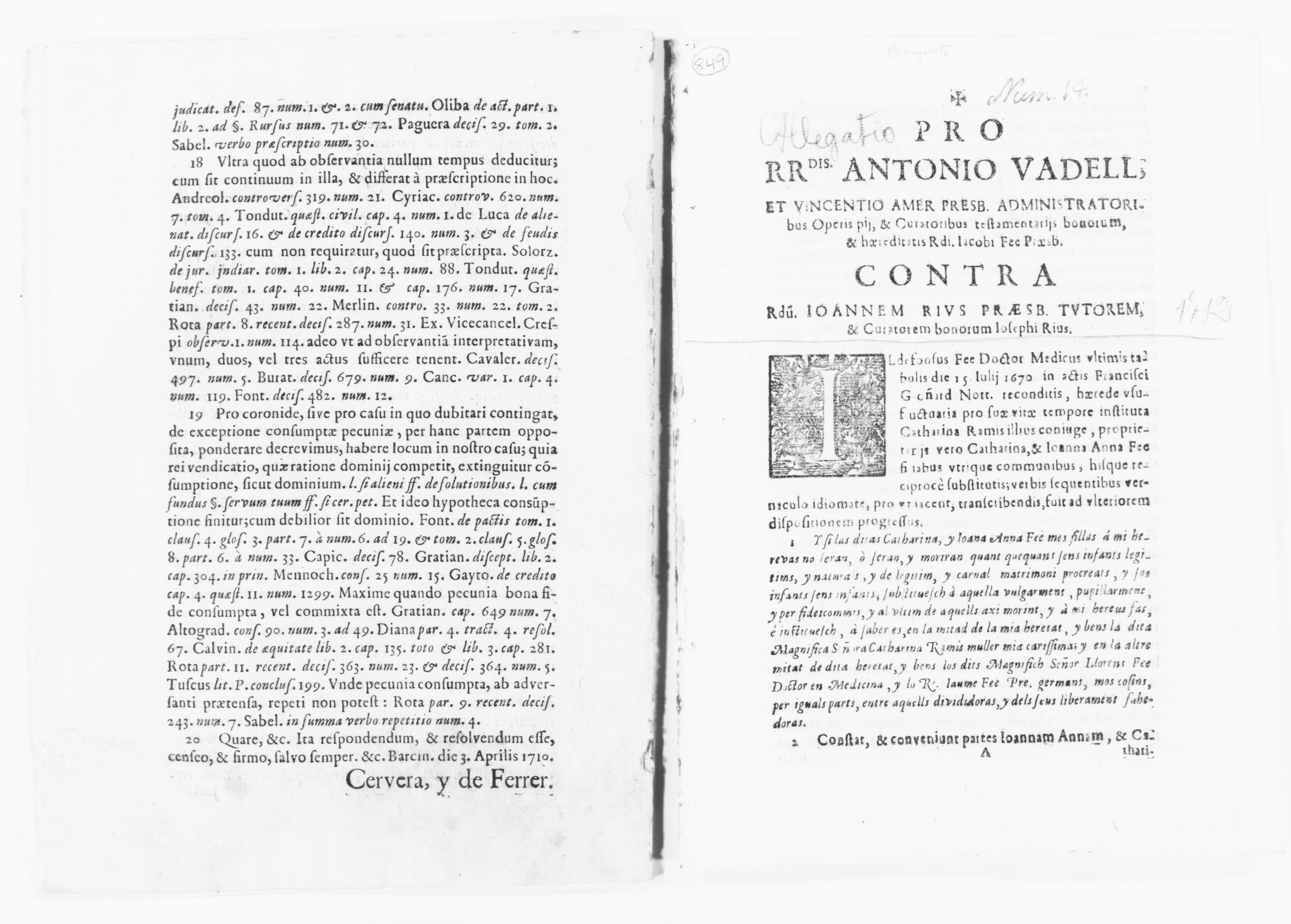 Scanned image of the current content page