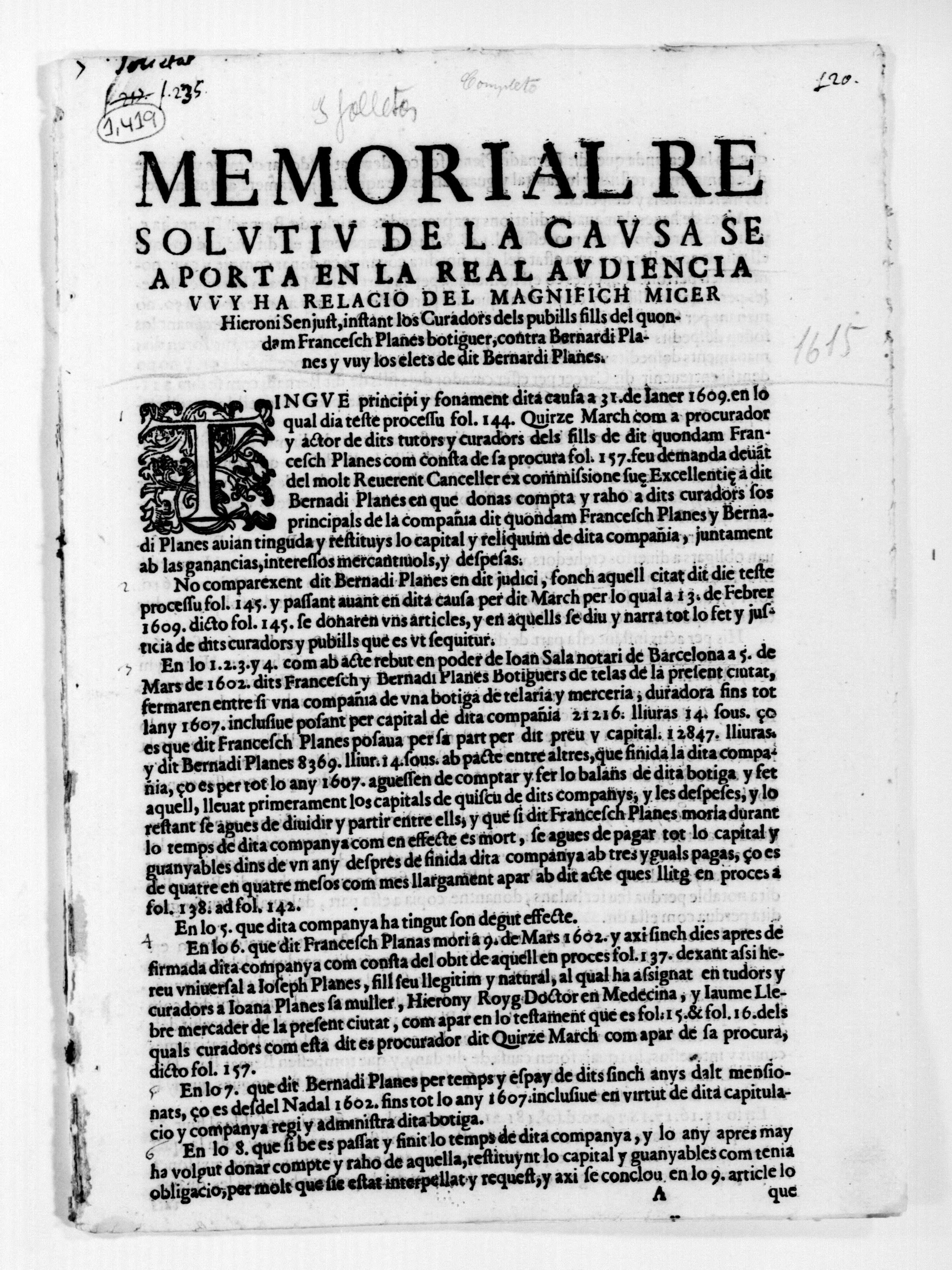 Scanned image of the current content page