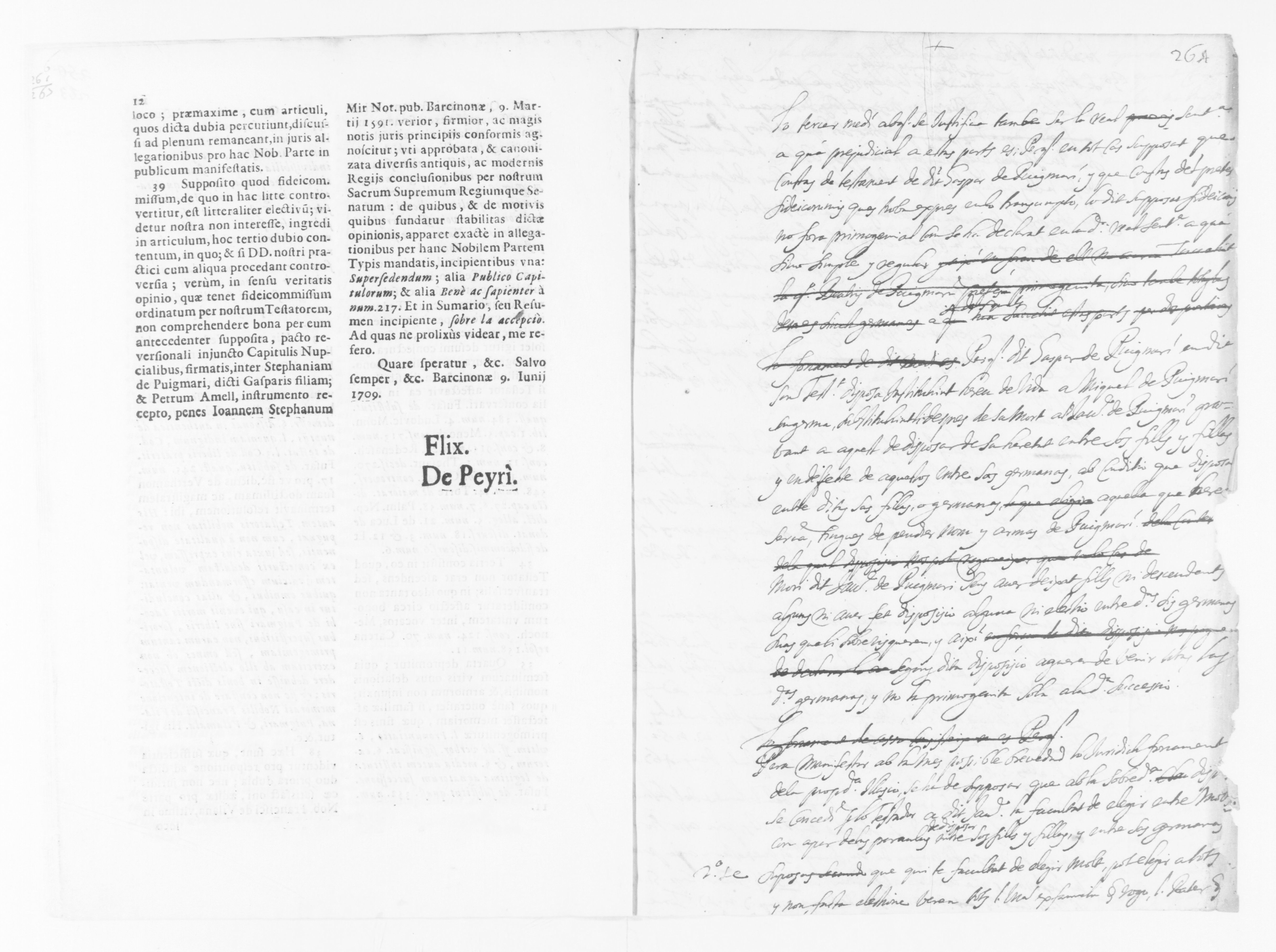 Scanned image of the current content page