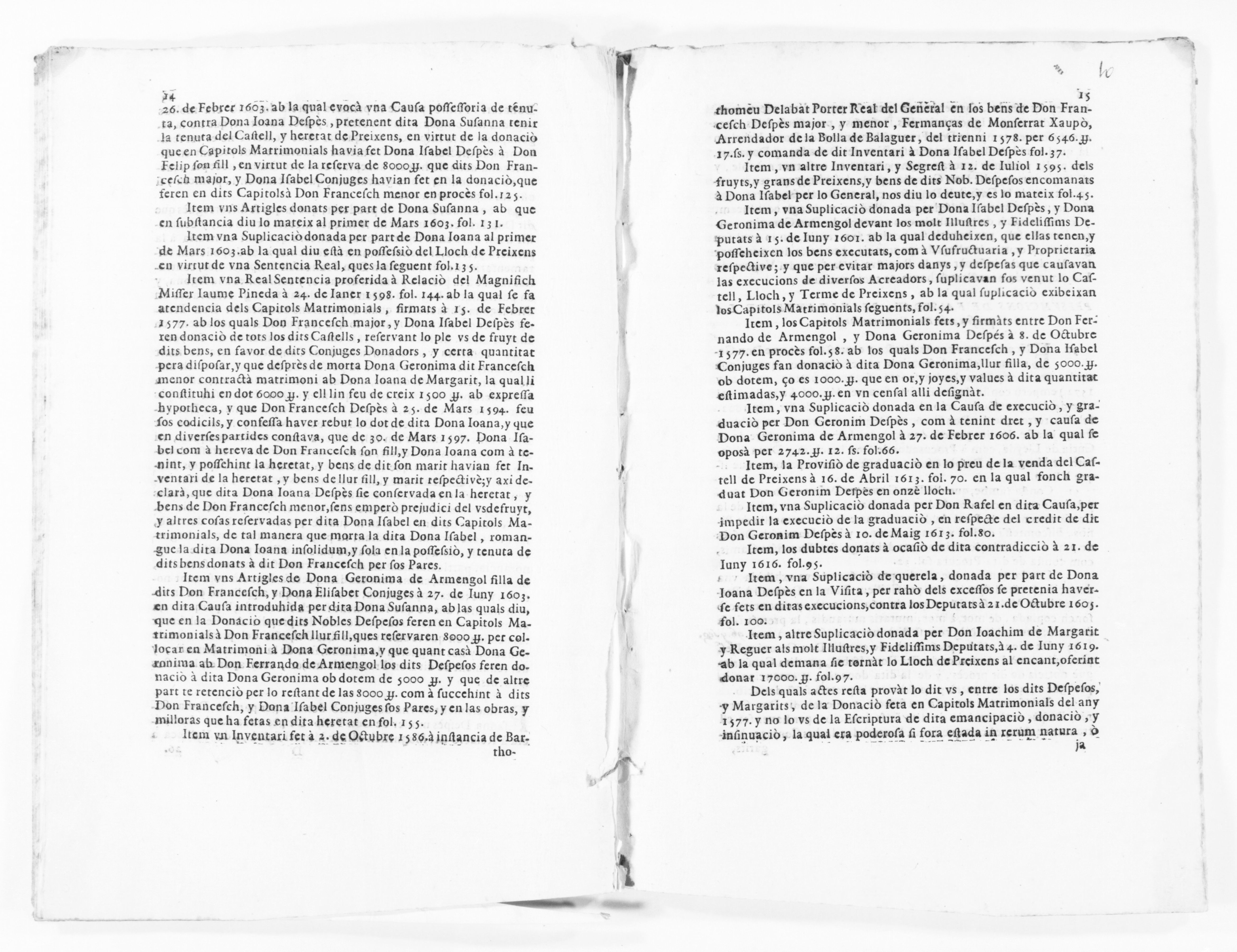 Scanned image of the current content page