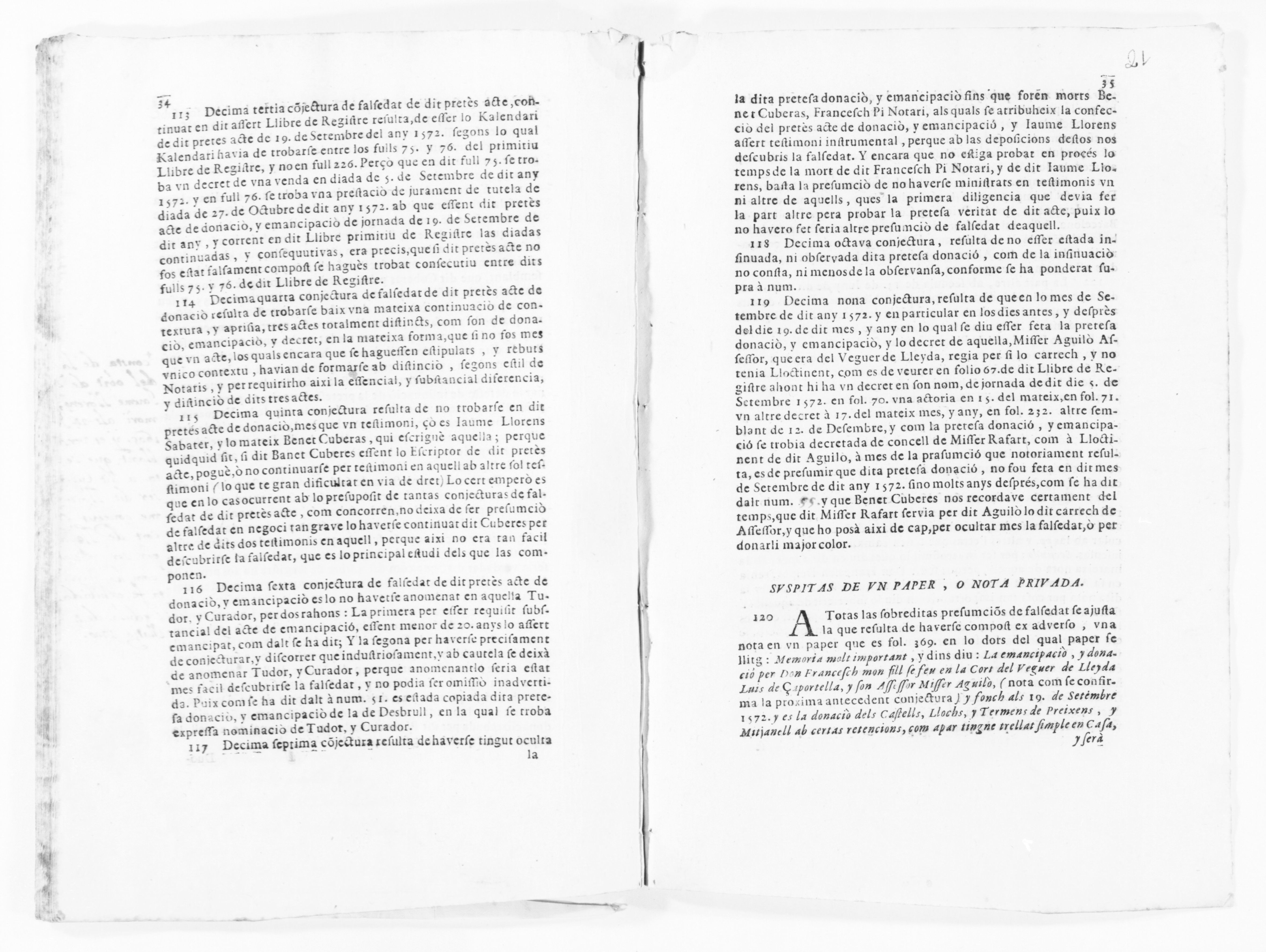 Scanned image of the current content page