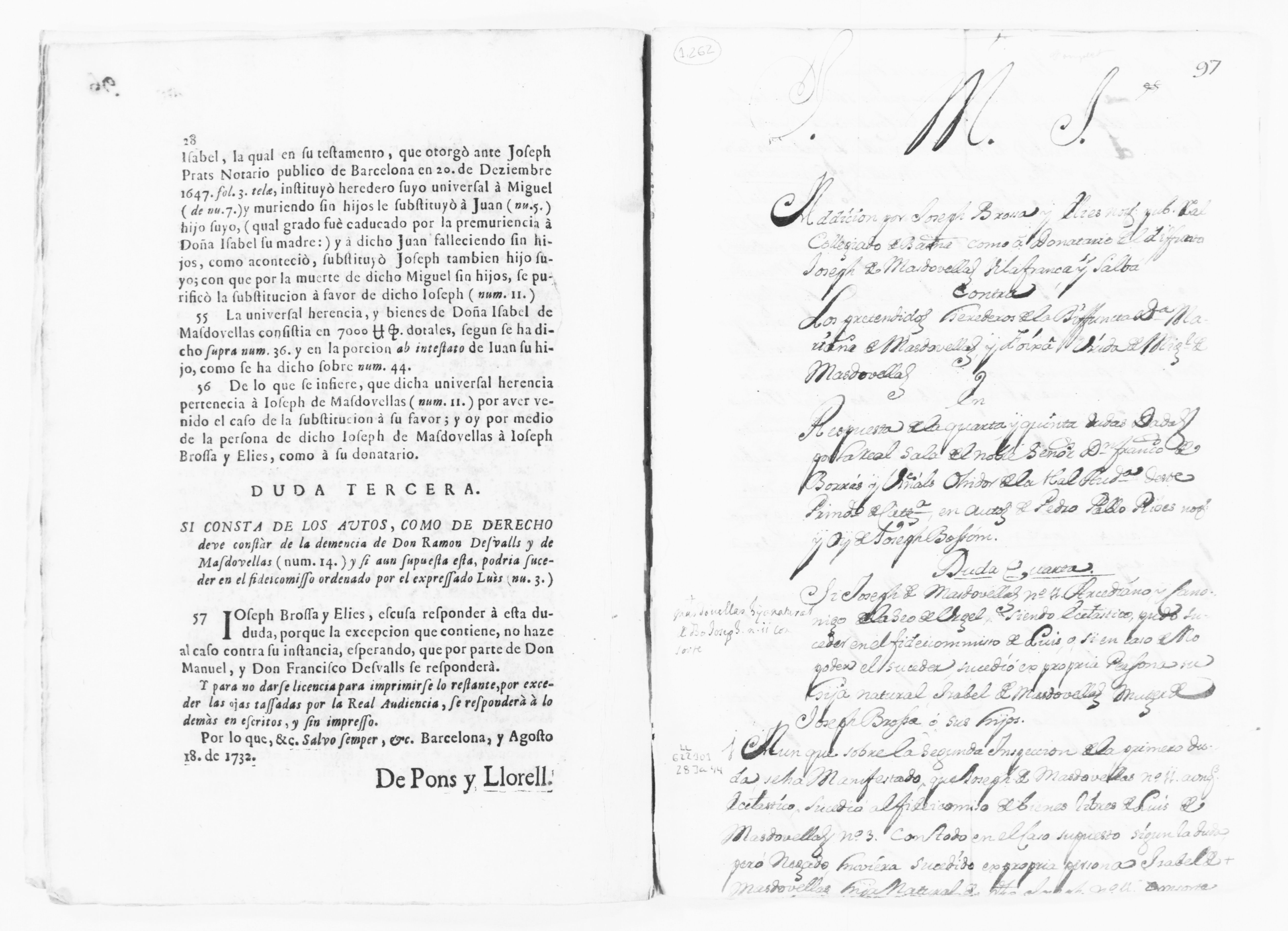 Scanned image of the current content page