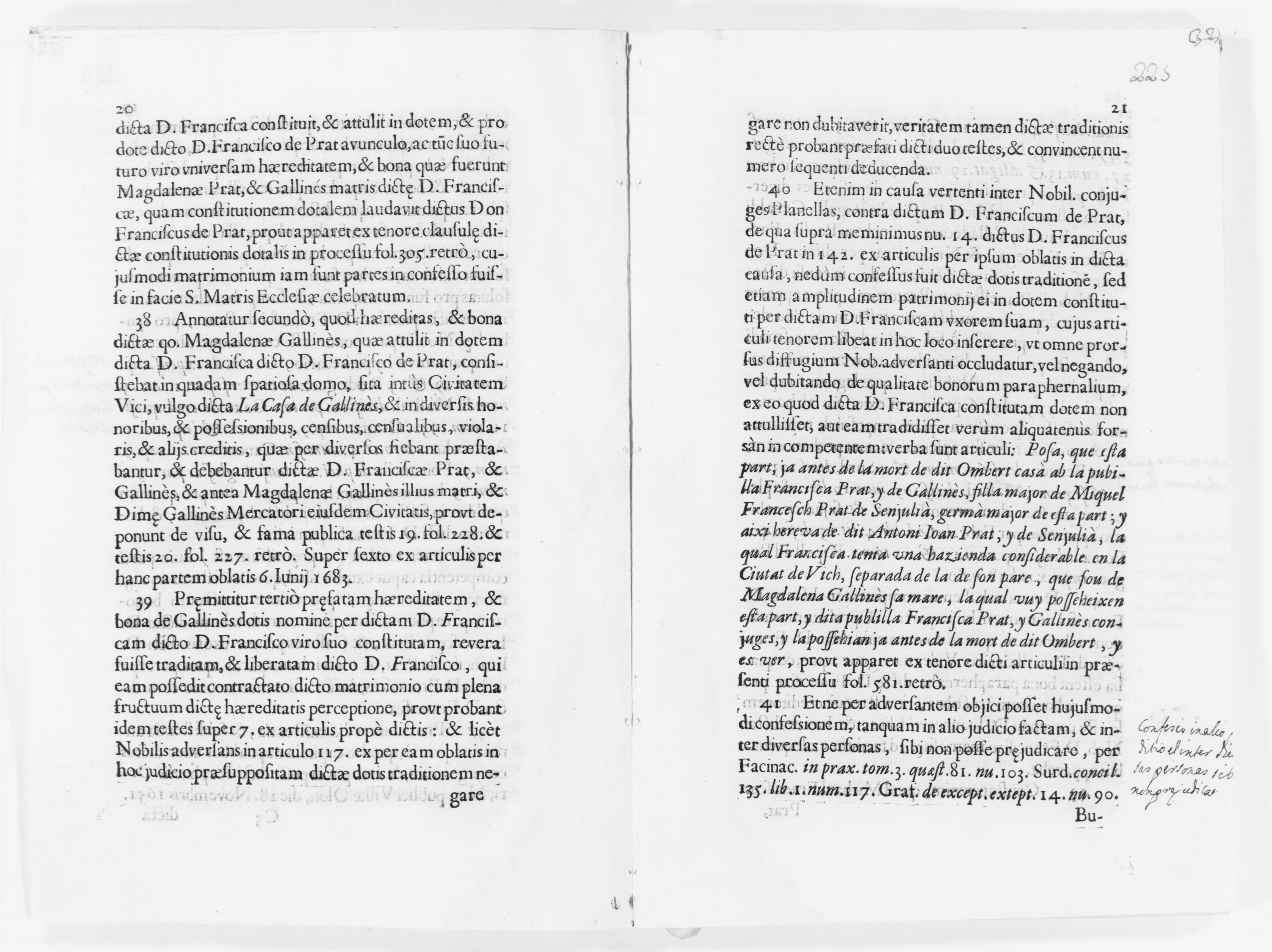 Scanned image of the current content page