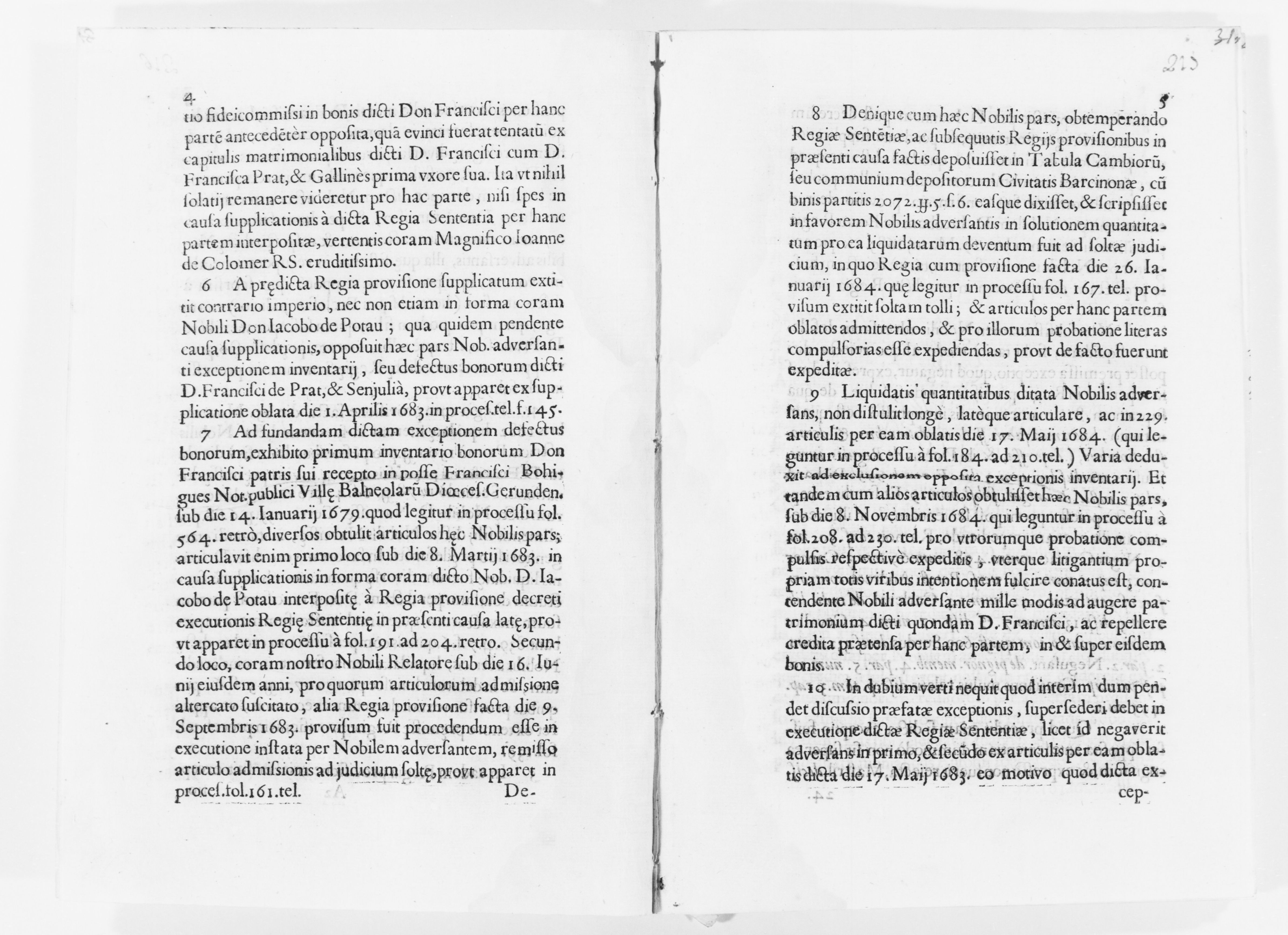 Scanned image of the current content page