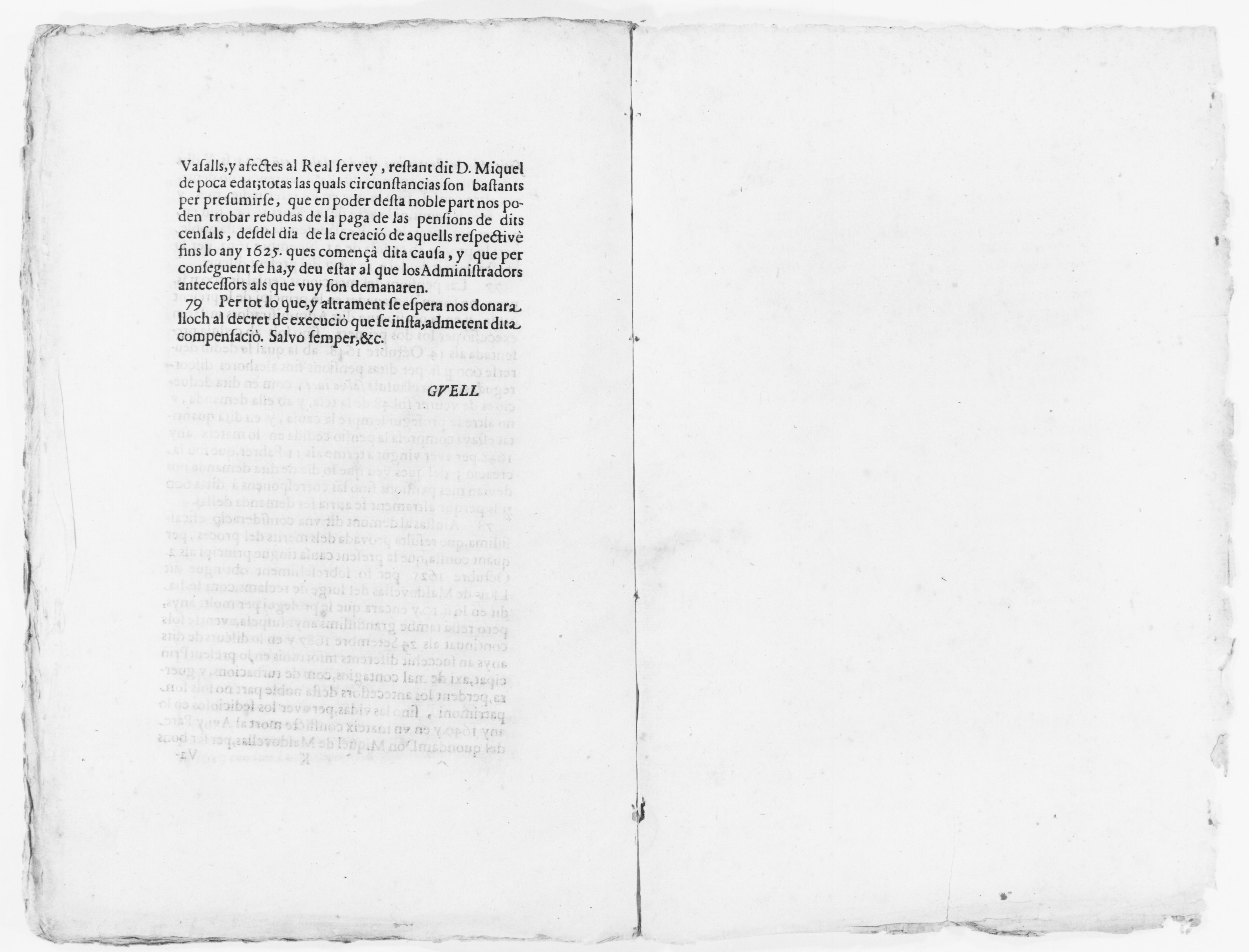 Scanned image of the current content page