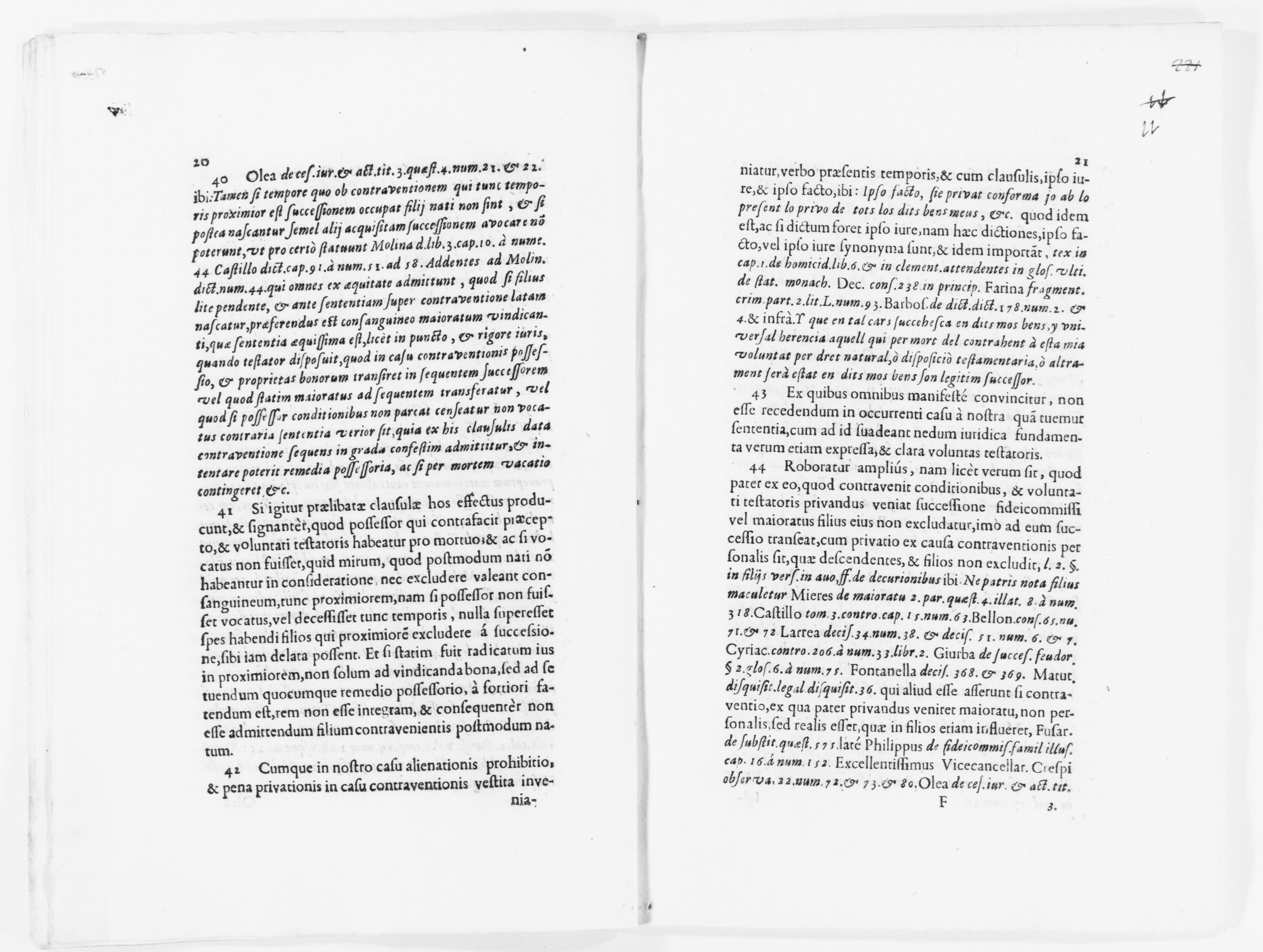 Scanned image of the current content page