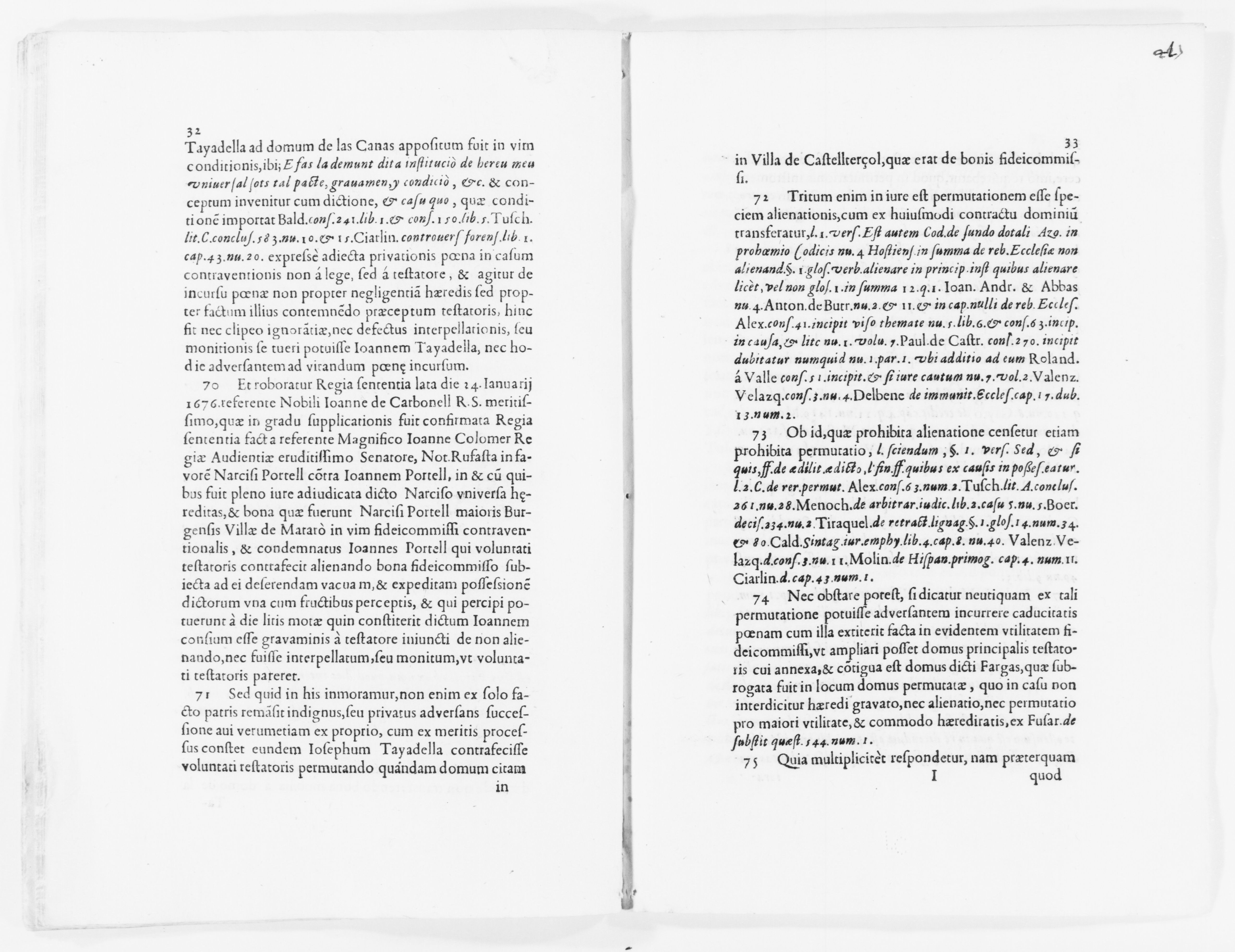 Scanned image of the current content page