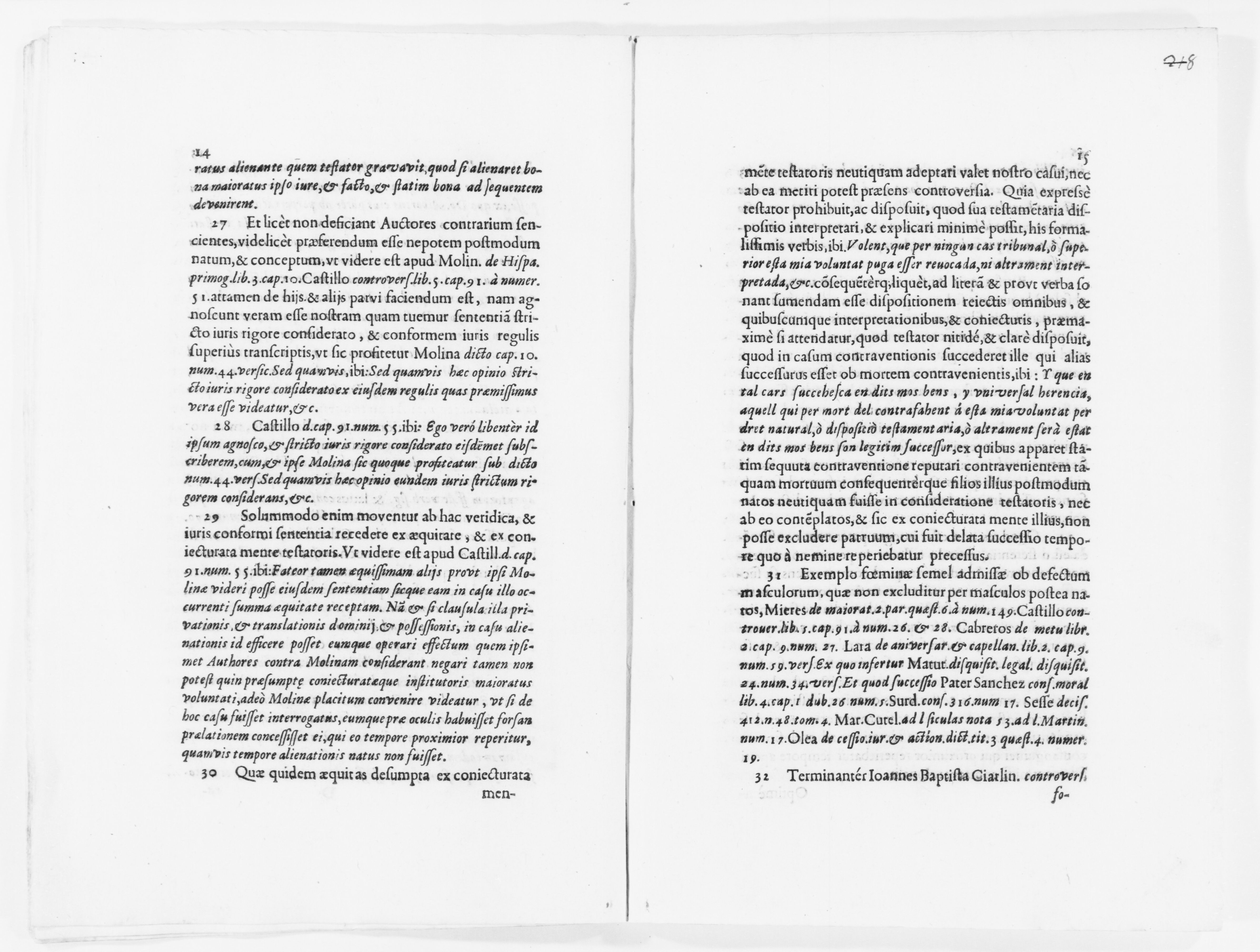 Scanned image of the current content page