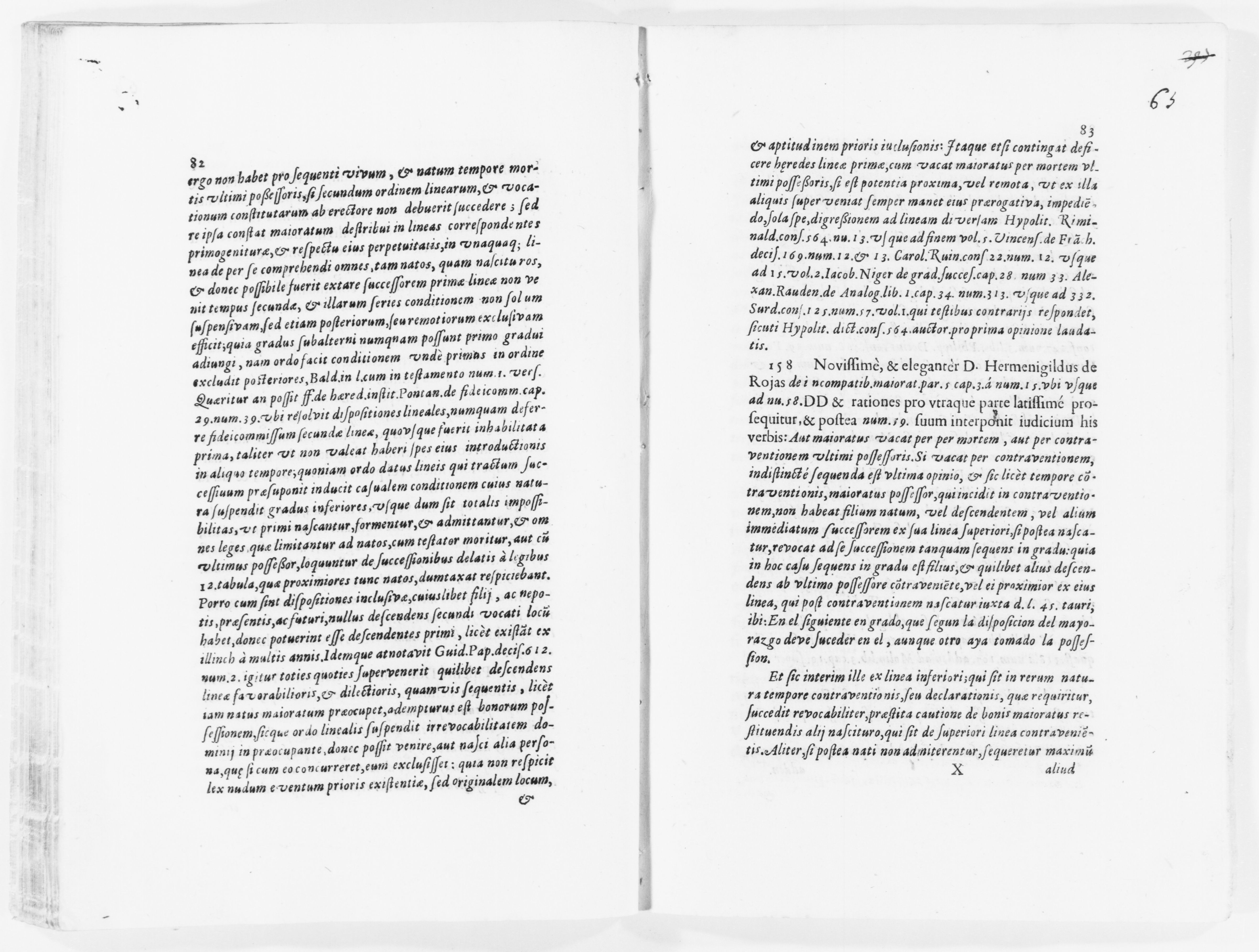 Scanned image of the current content page