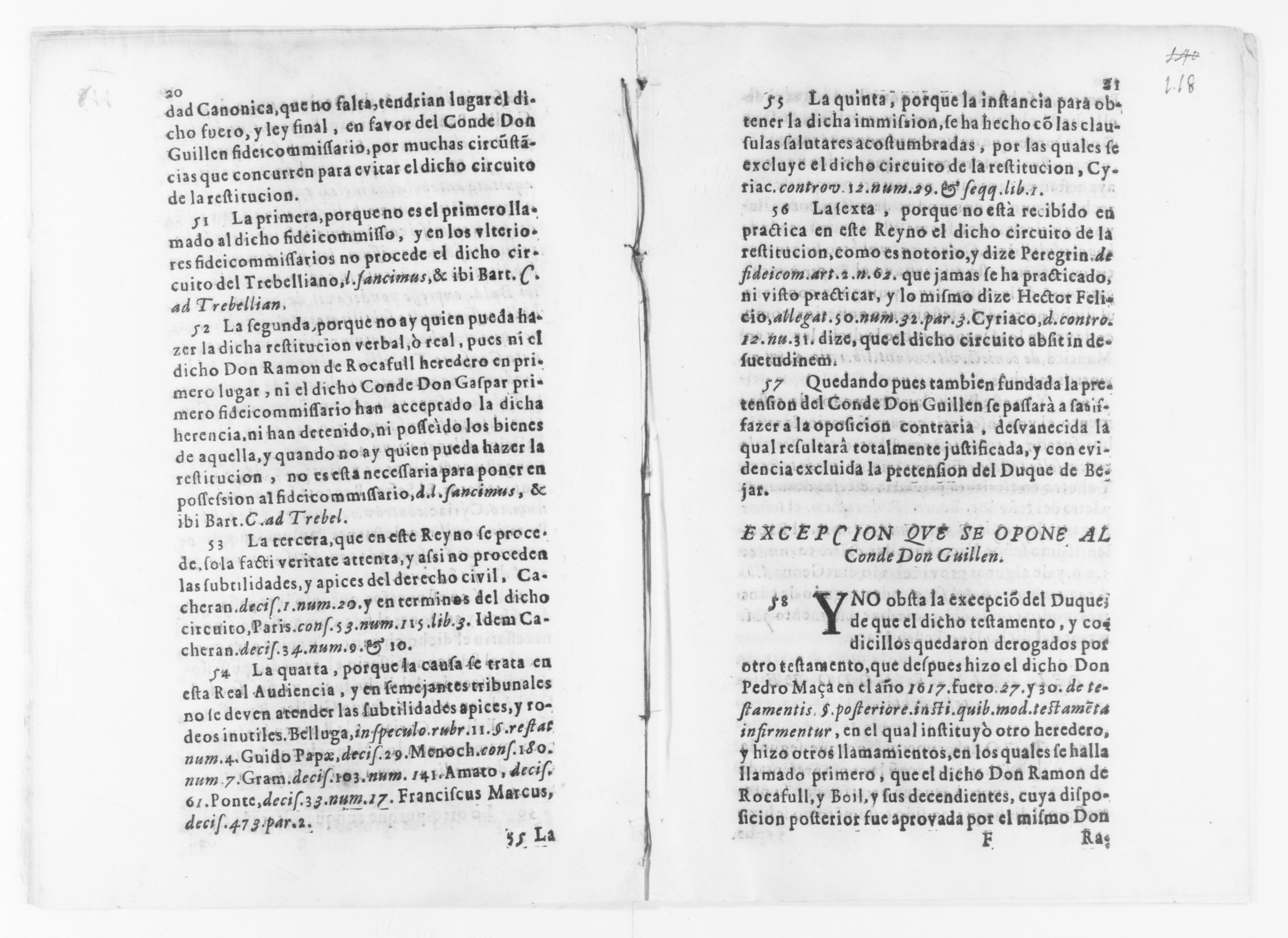 Scanned image of the current content page