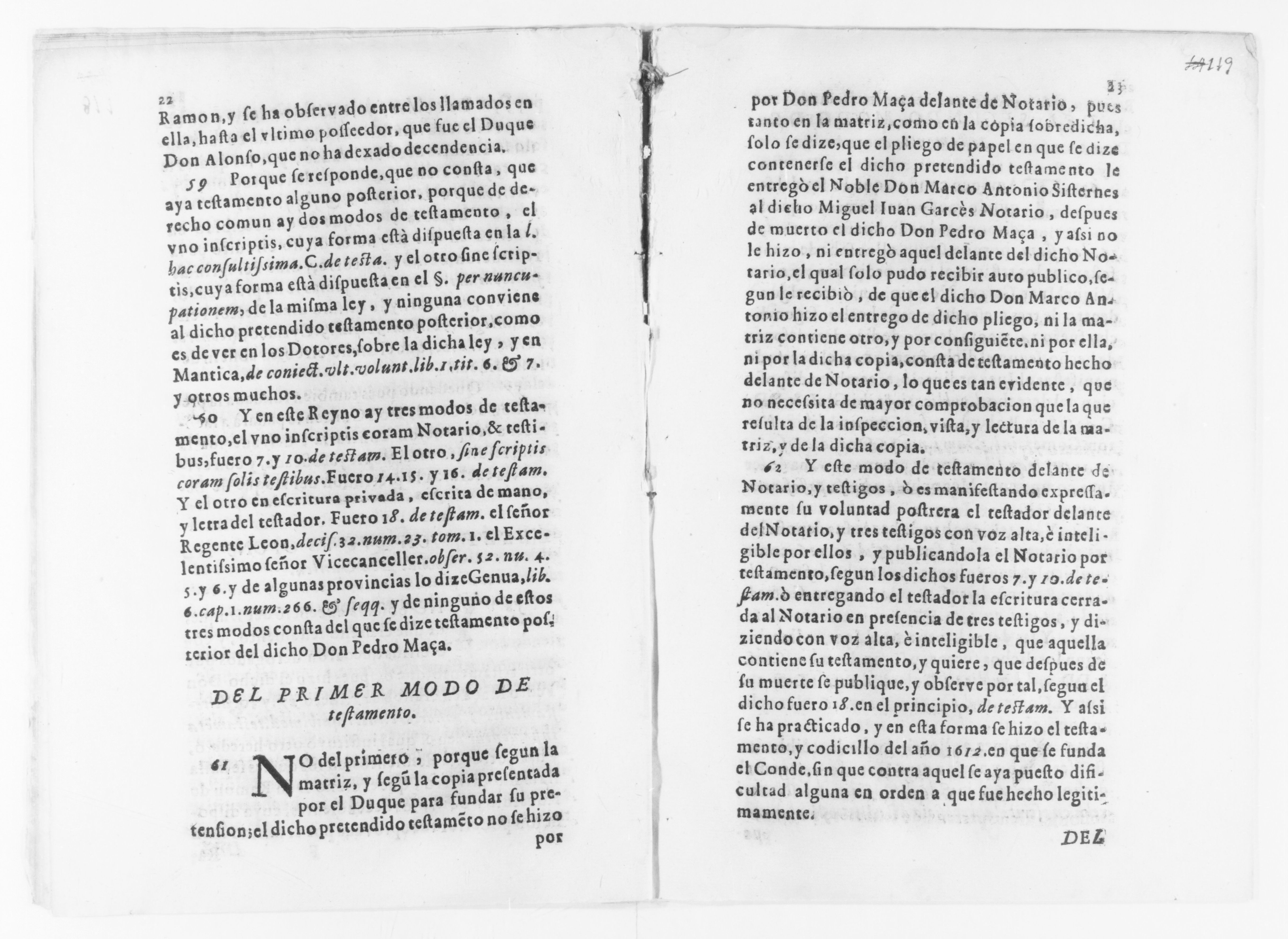 Scanned image of the current content page