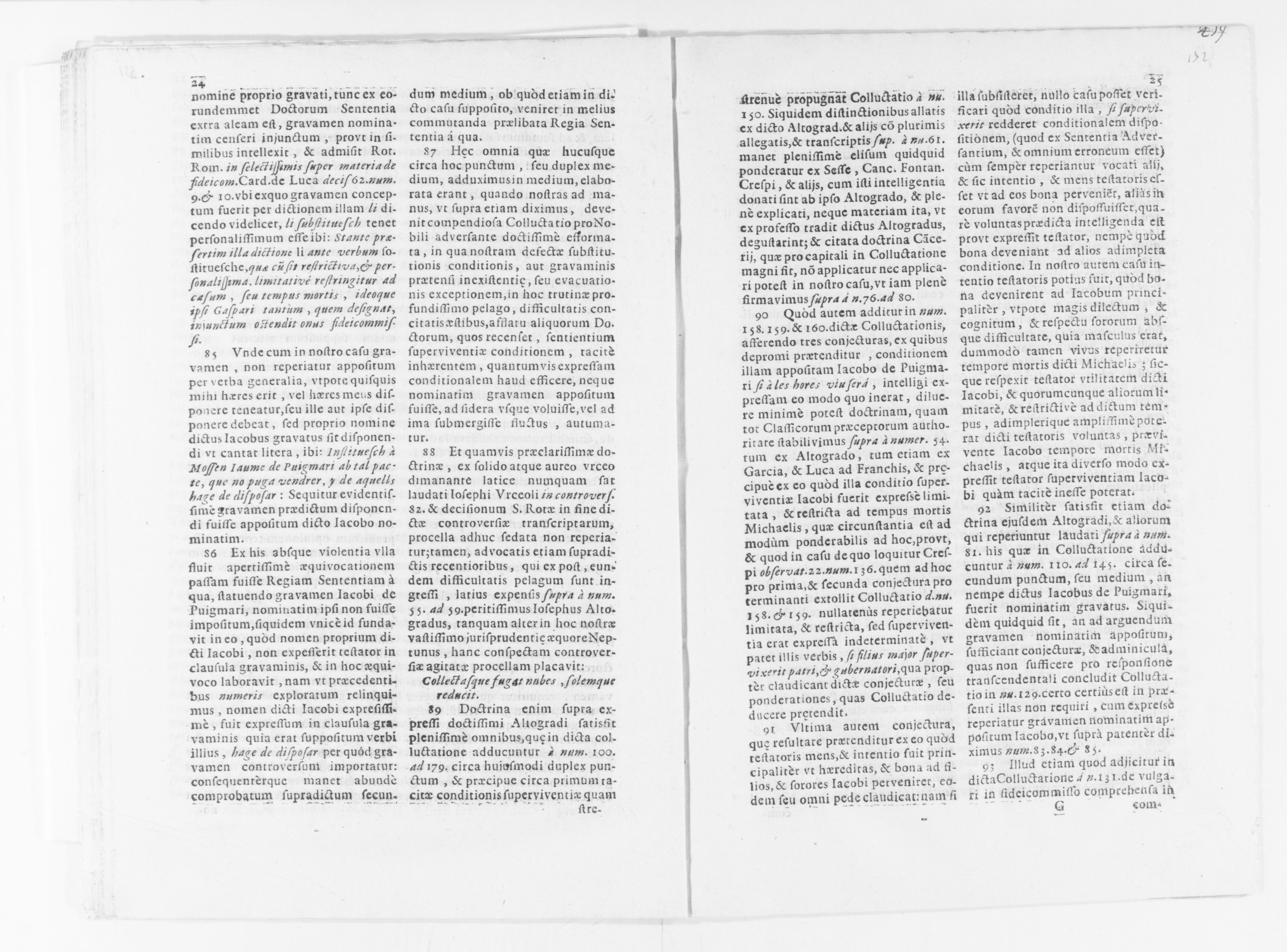 Scanned image of the current content page