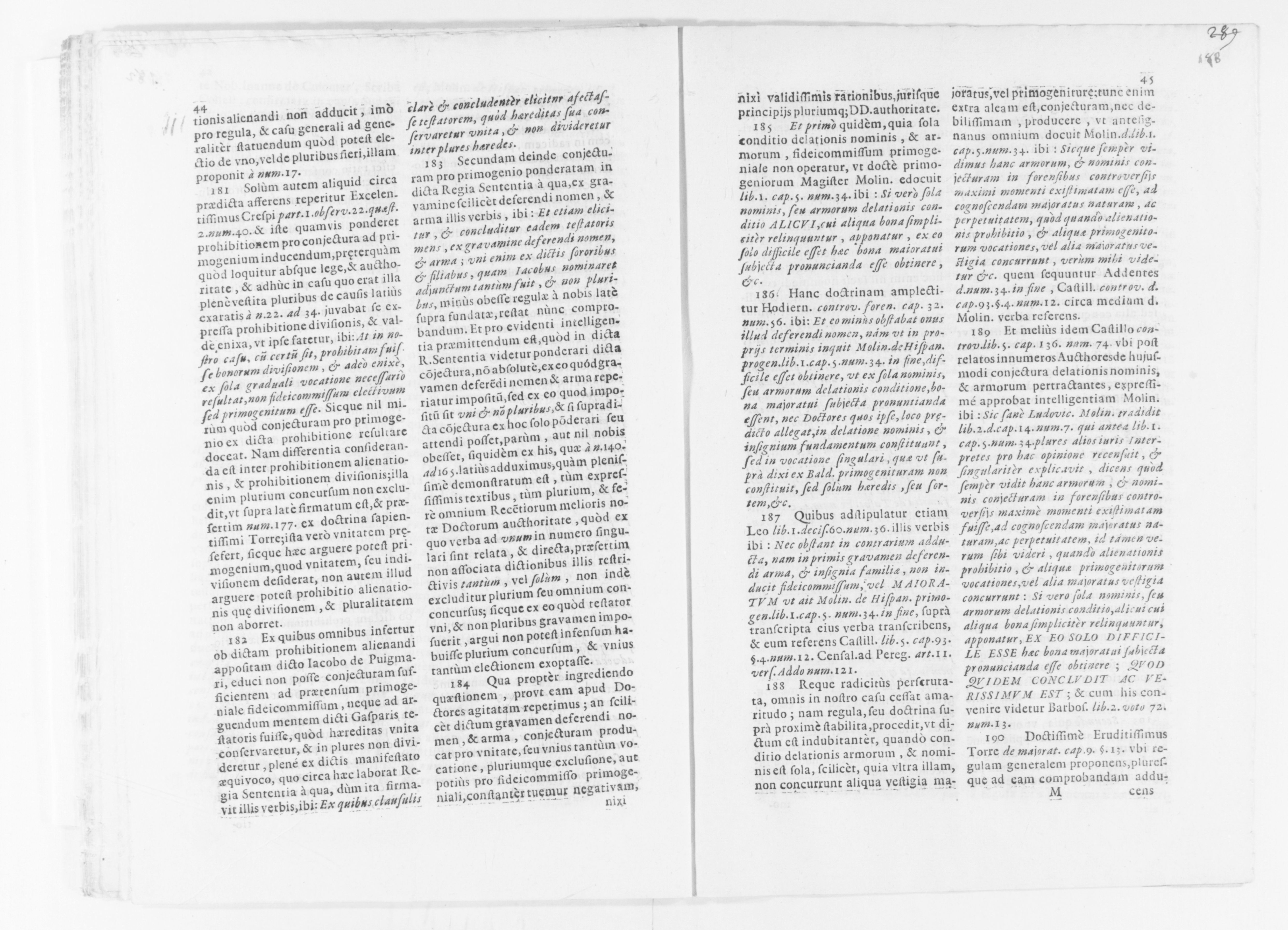 Scanned image of the current content page