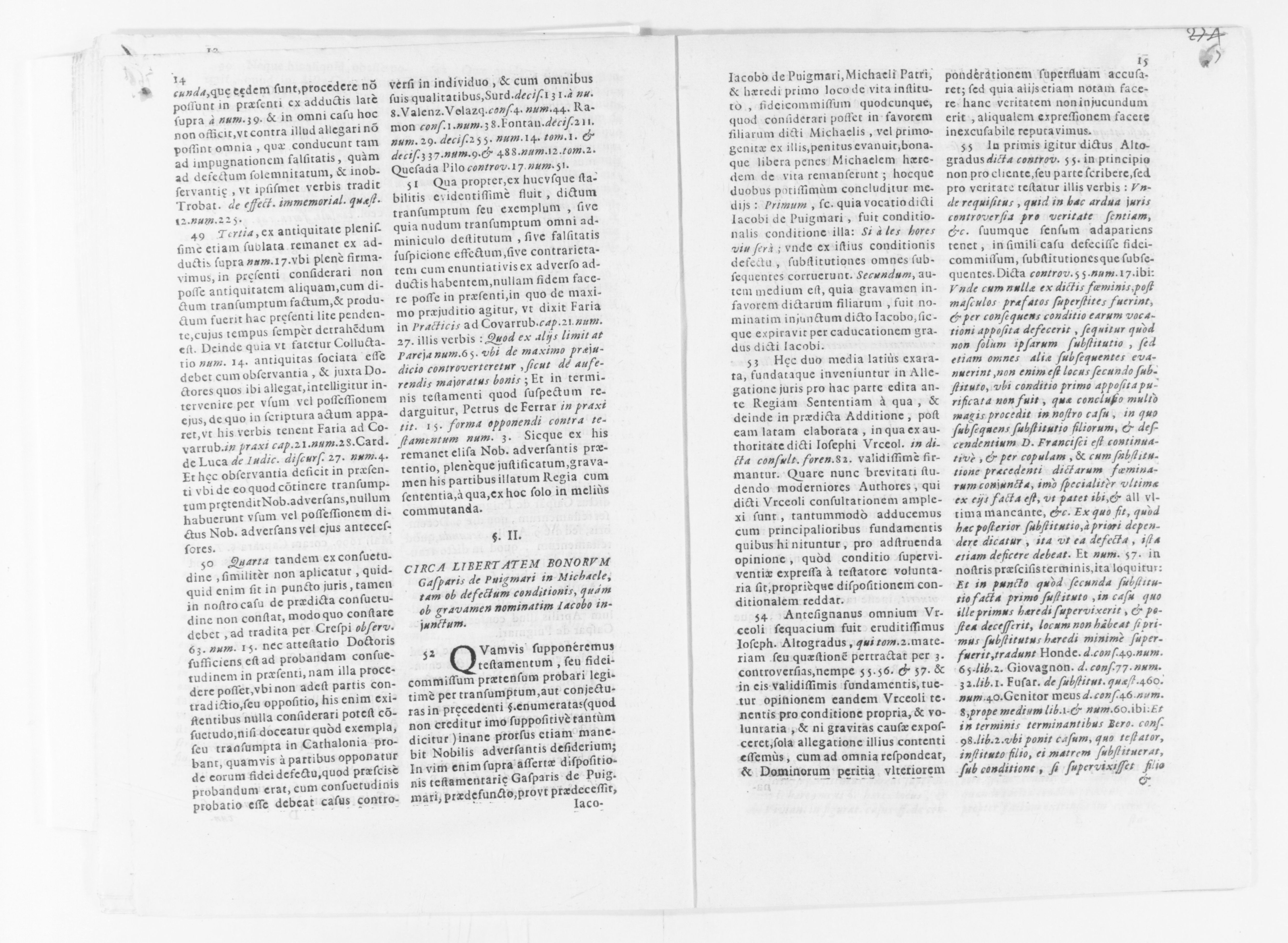 Scanned image of the current content page