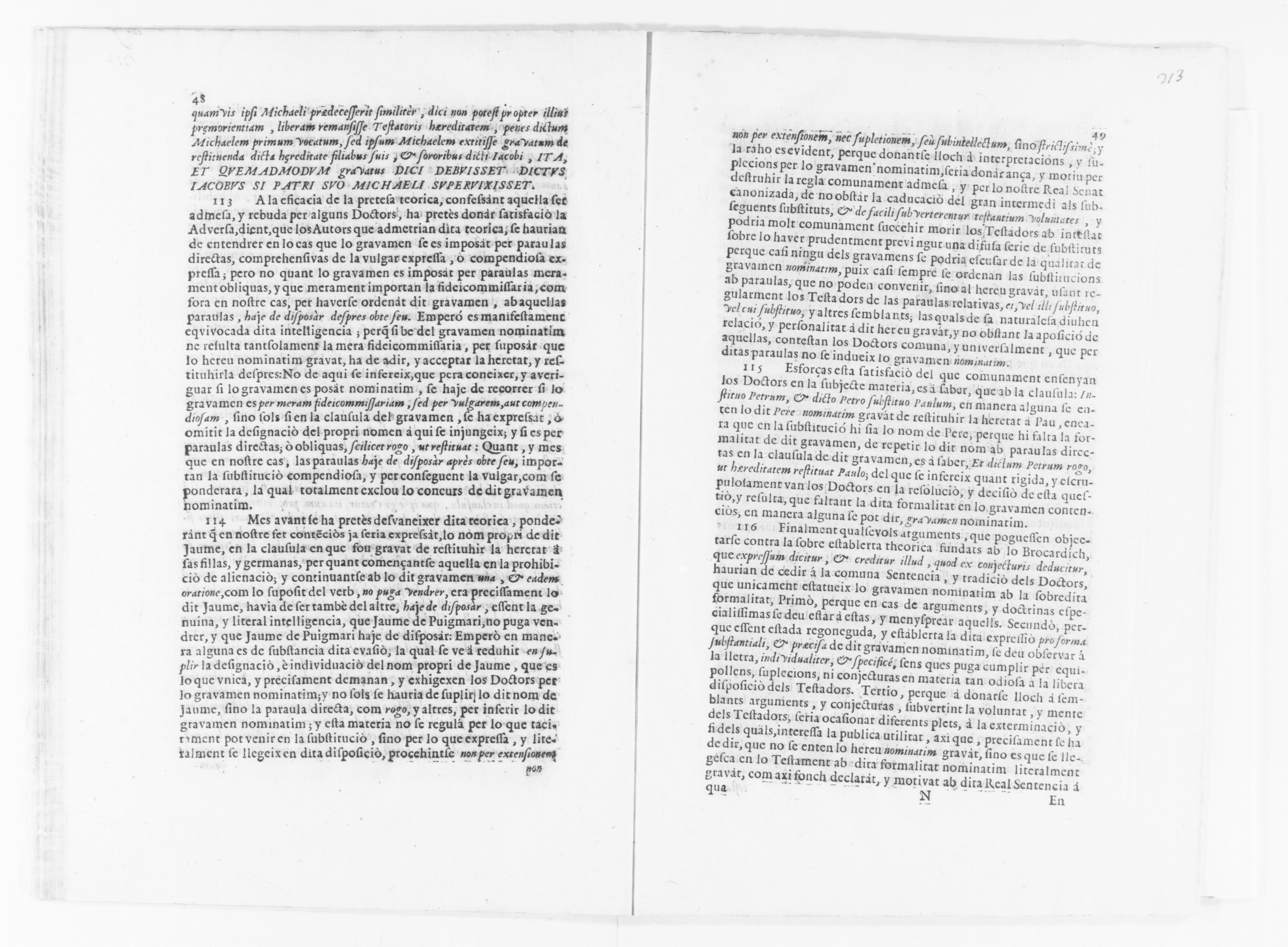 Scanned image of the current content page