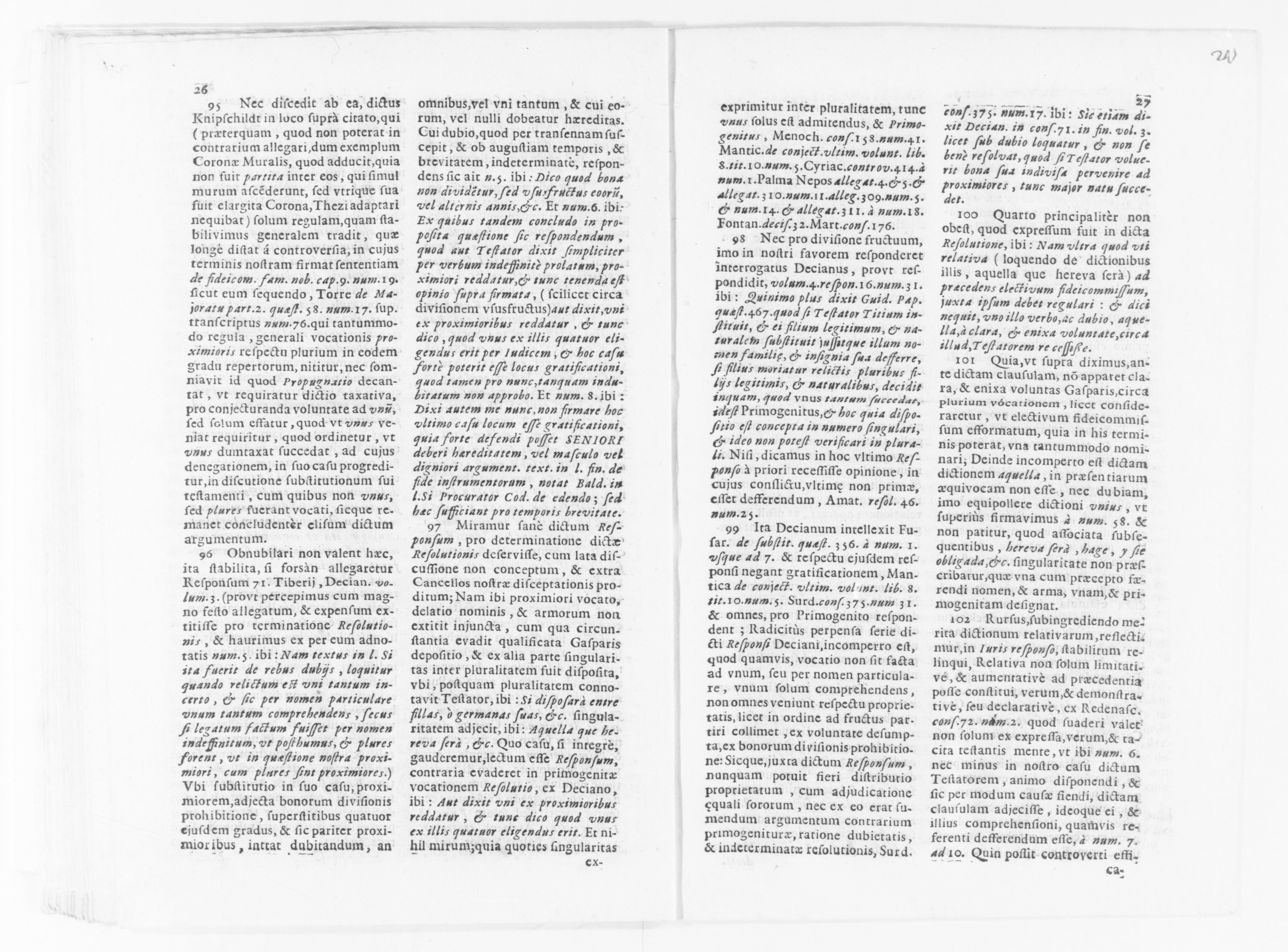 Scanned image of the current content page