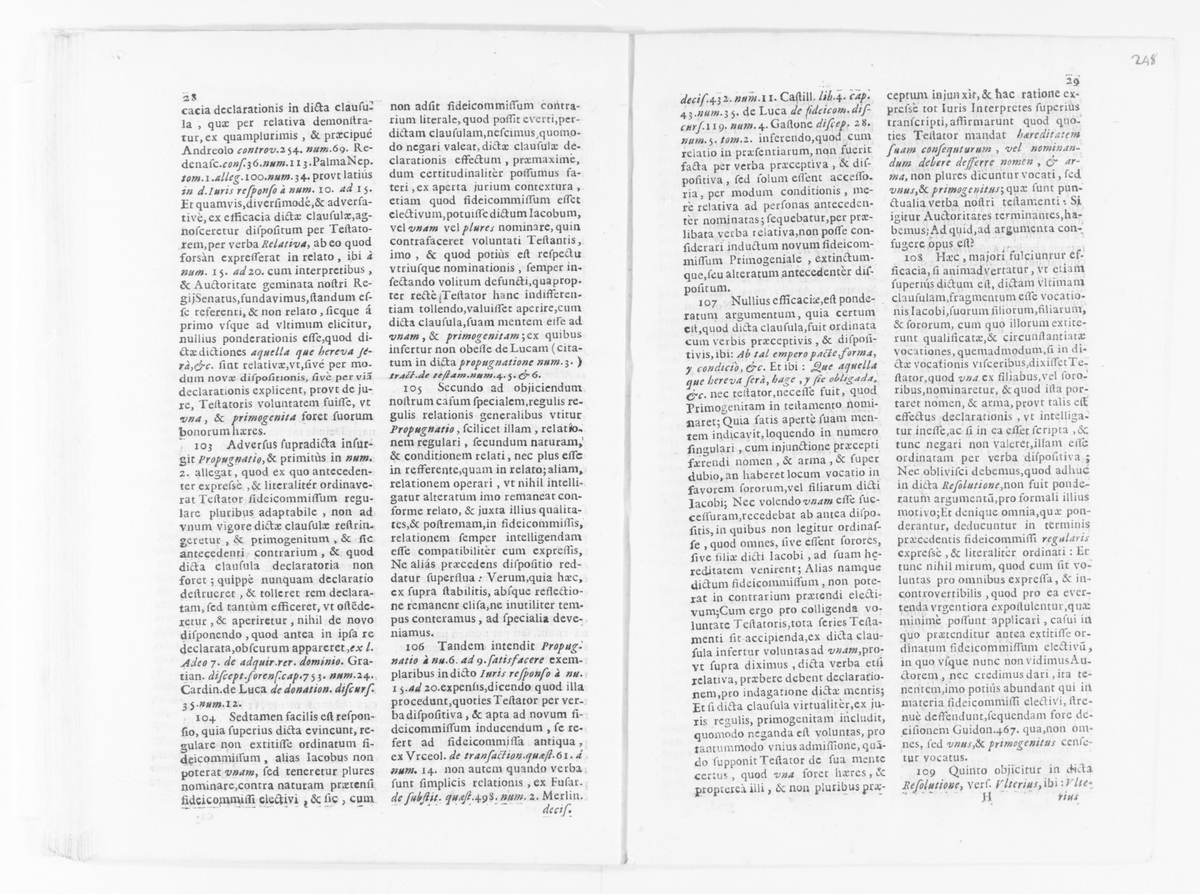 Scanned image of the current content page