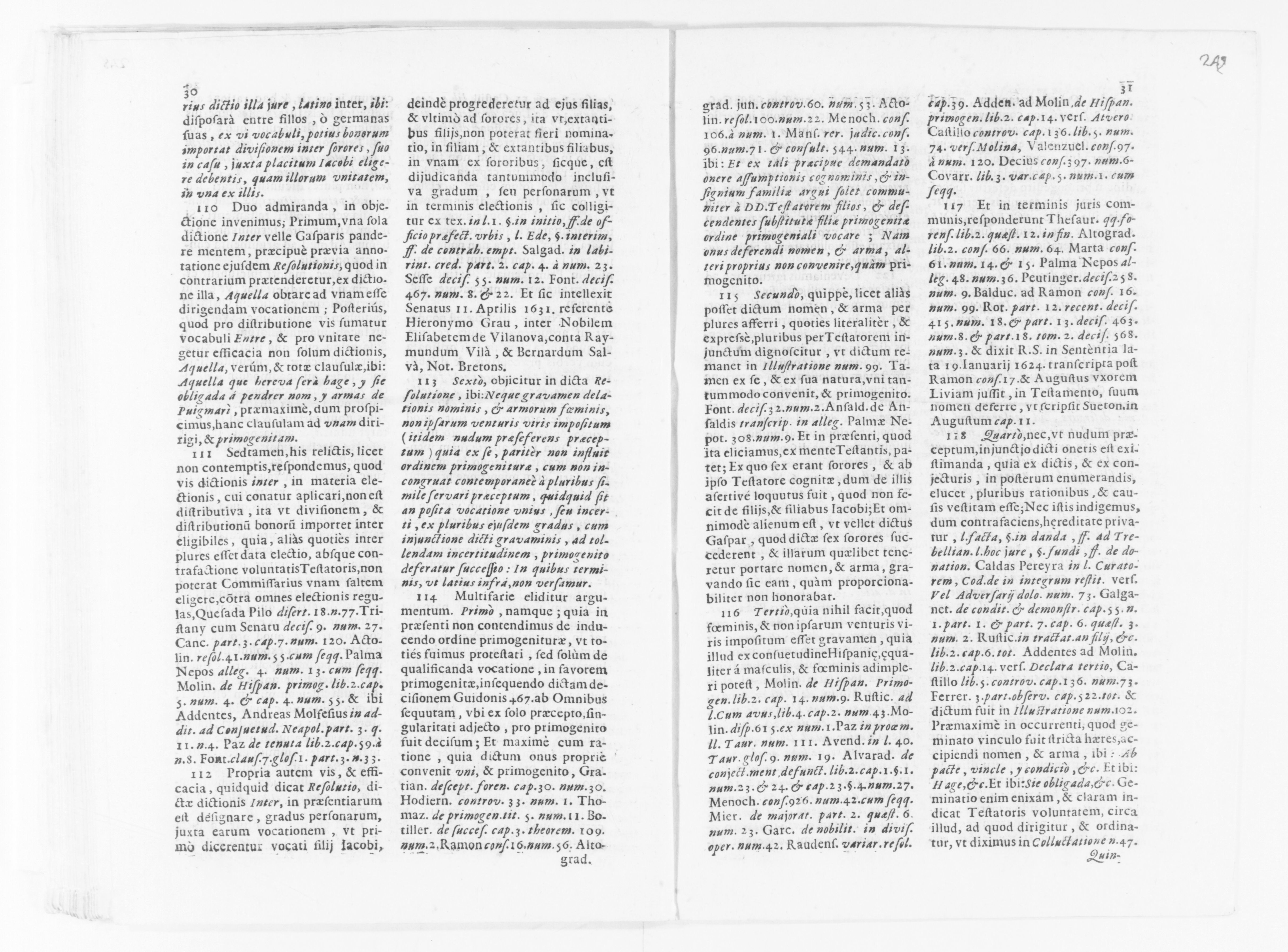 Scanned image of the current content page