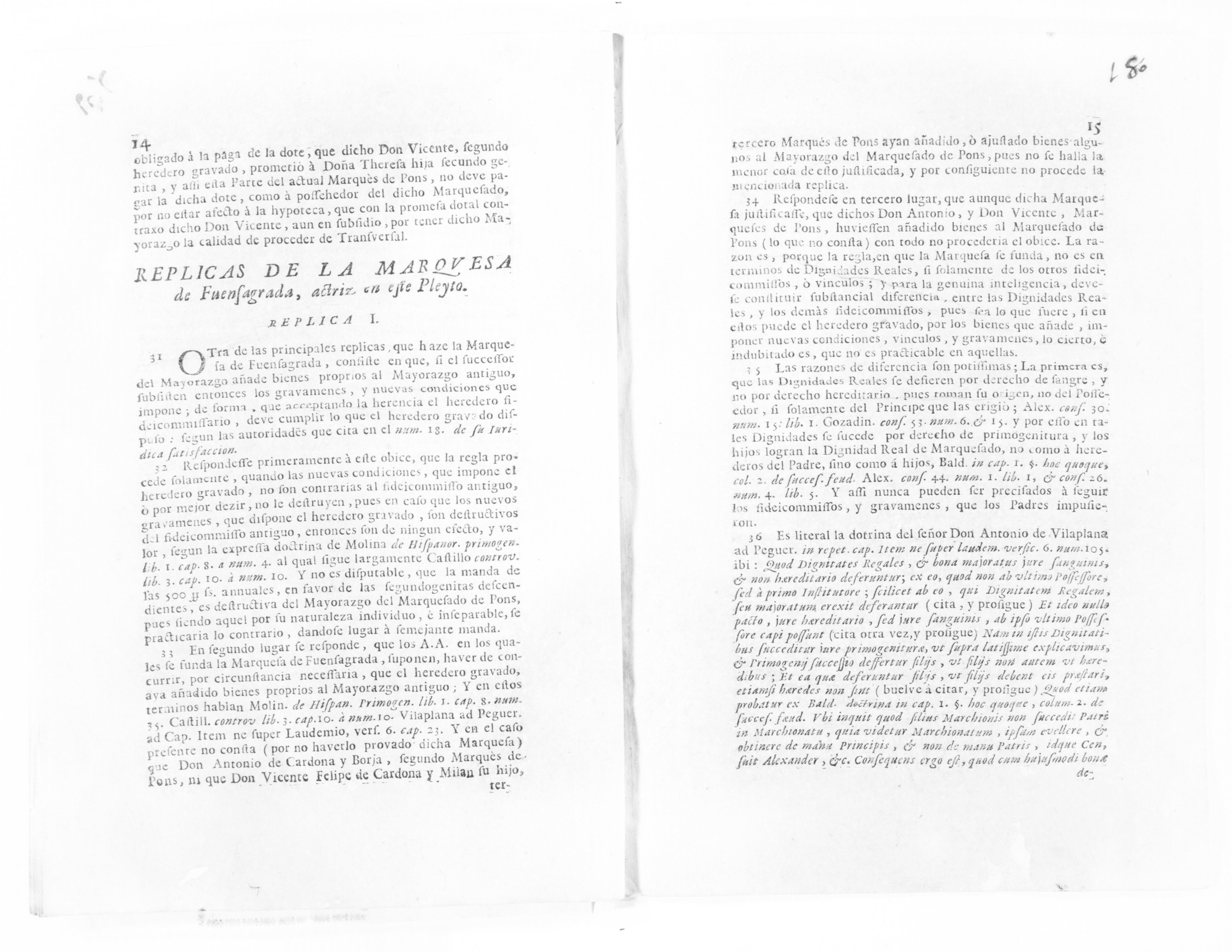 Scanned image of the current content page