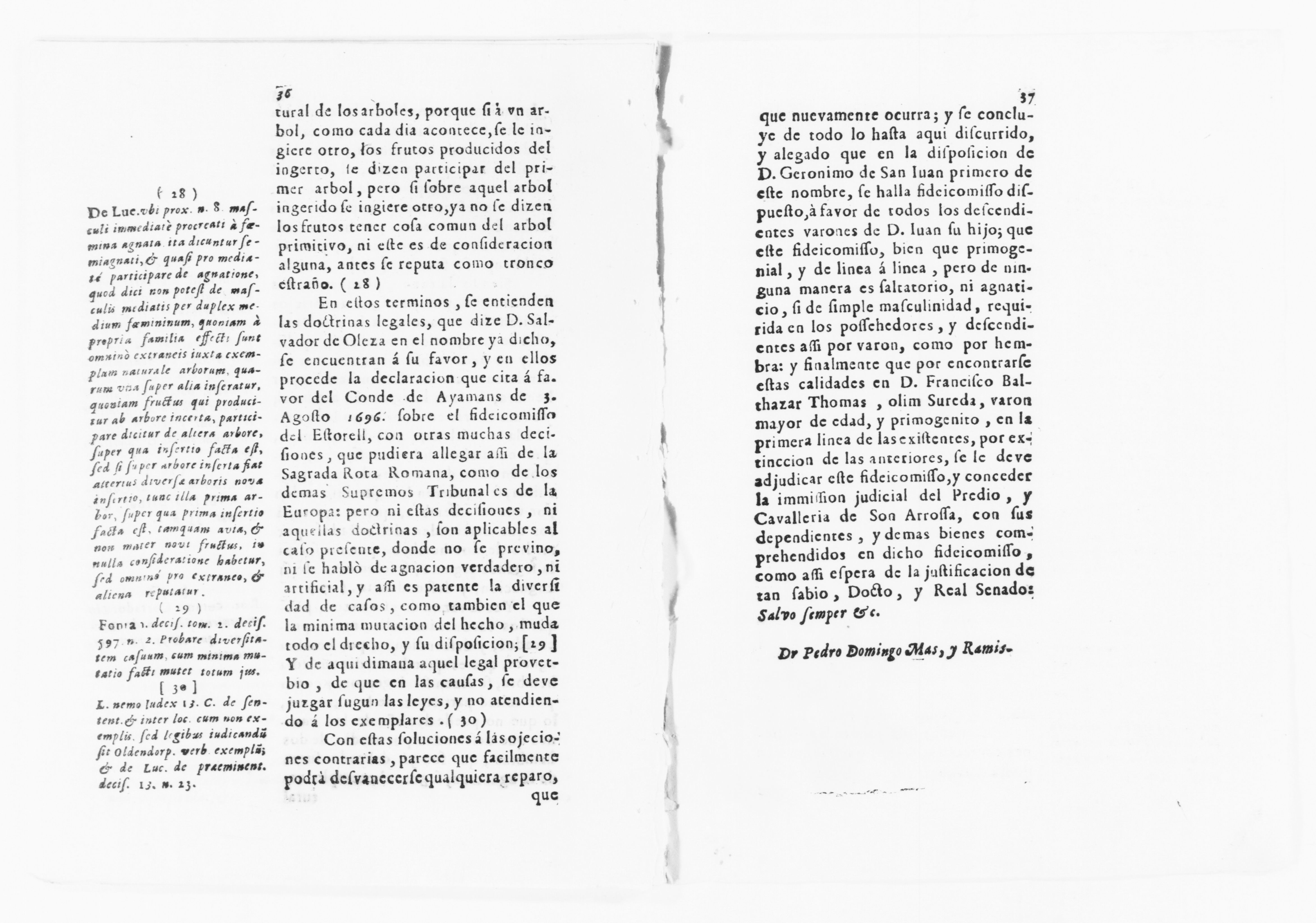 Scanned image of the current content page