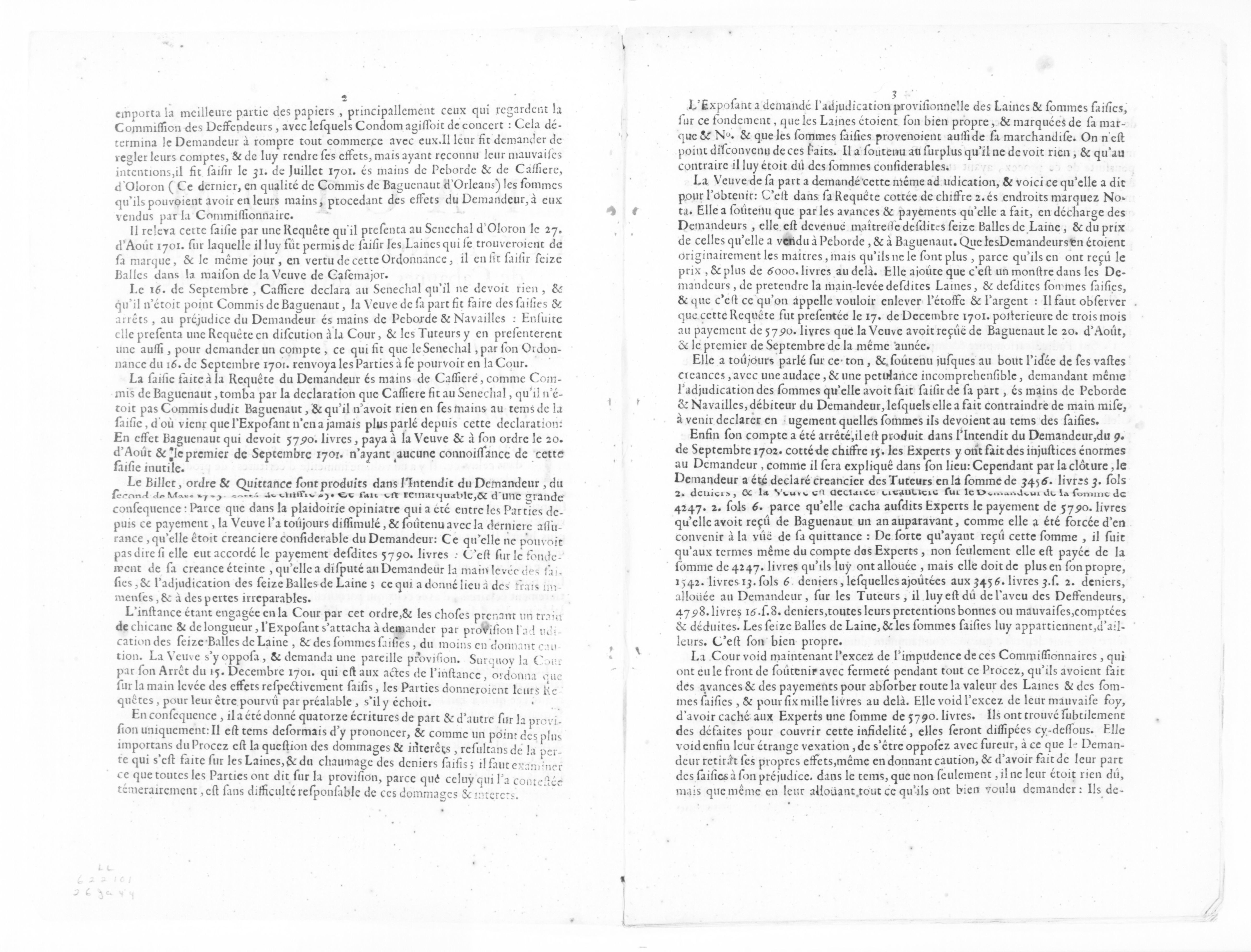 Scanned image of the current content page
