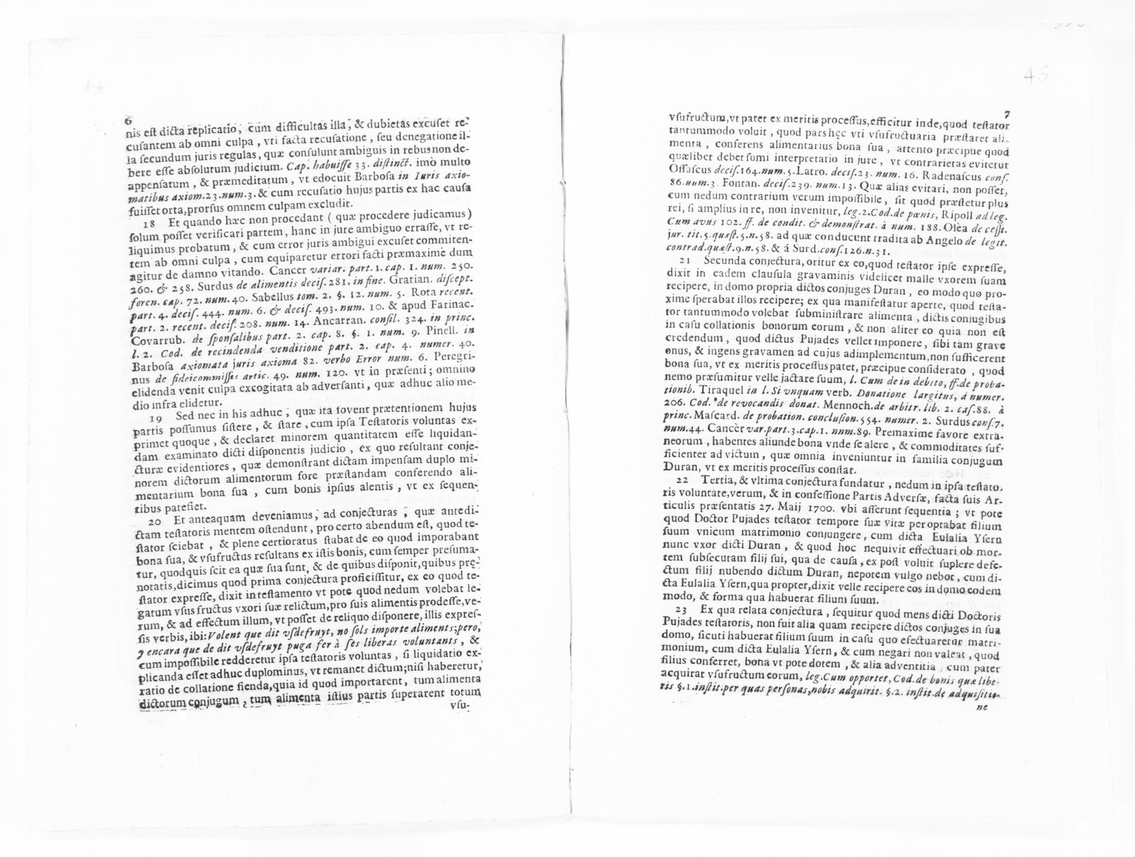 Scanned image of the current content page