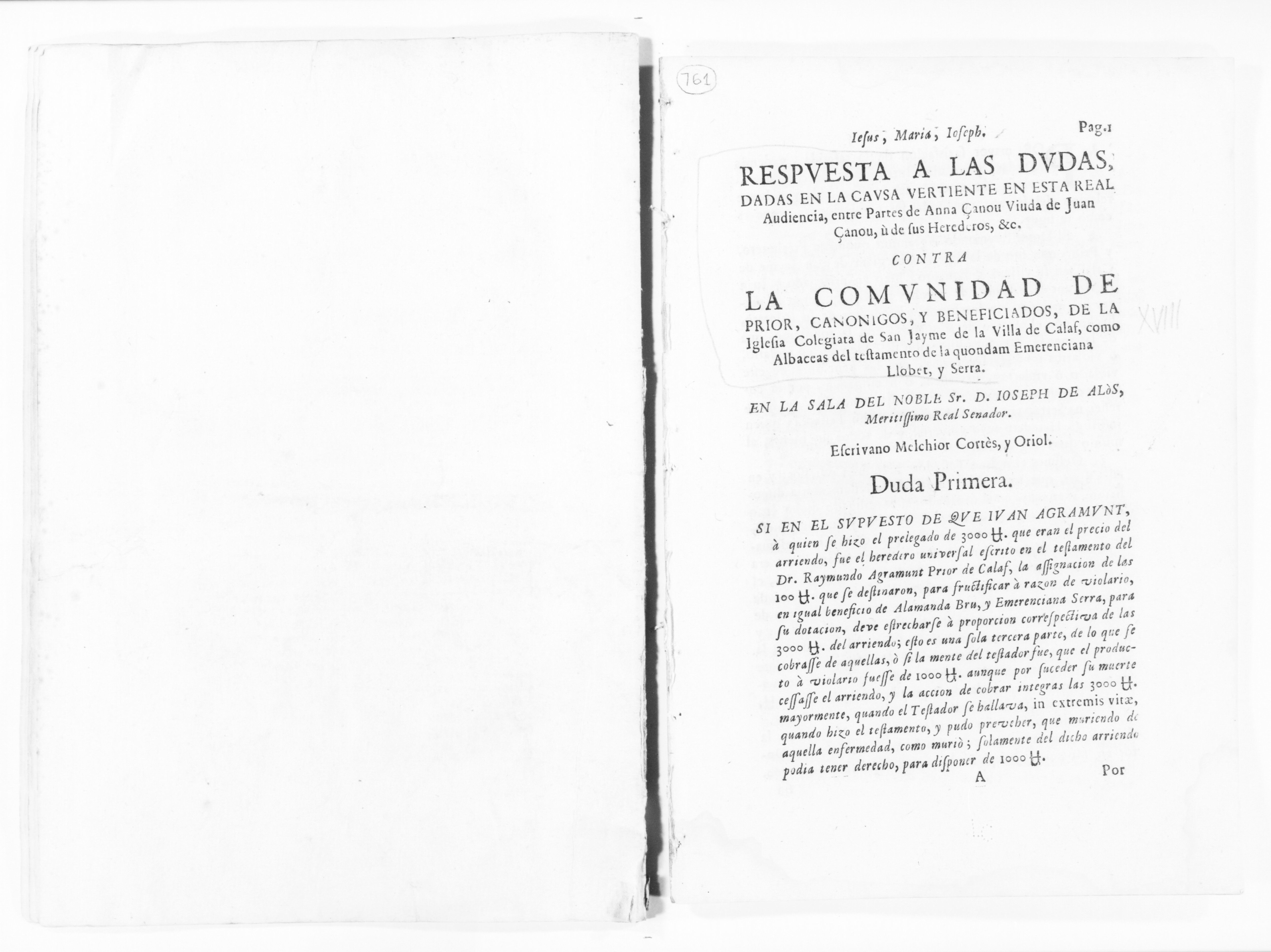 Scanned image of the current content page