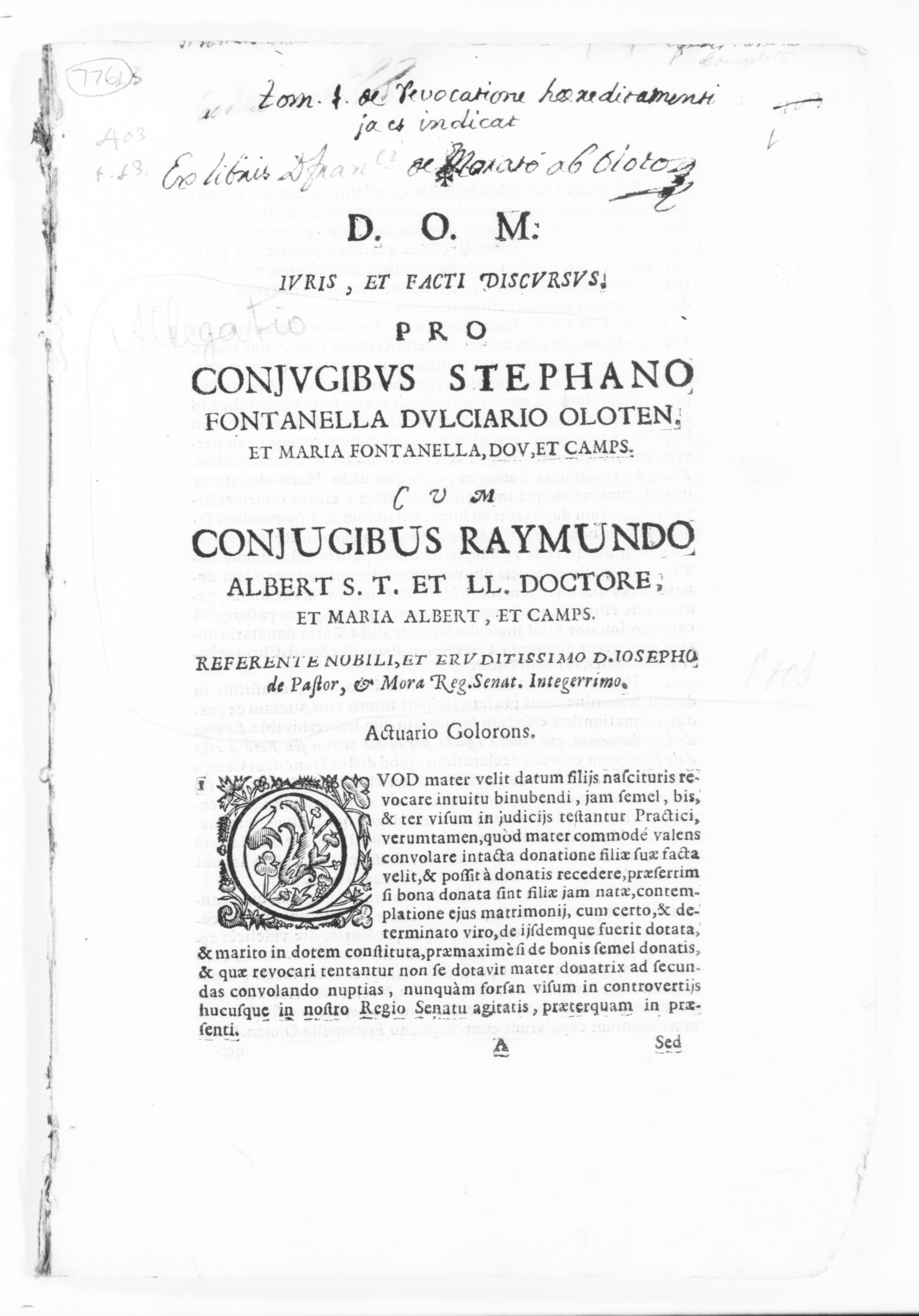 Scanned image of the current content page