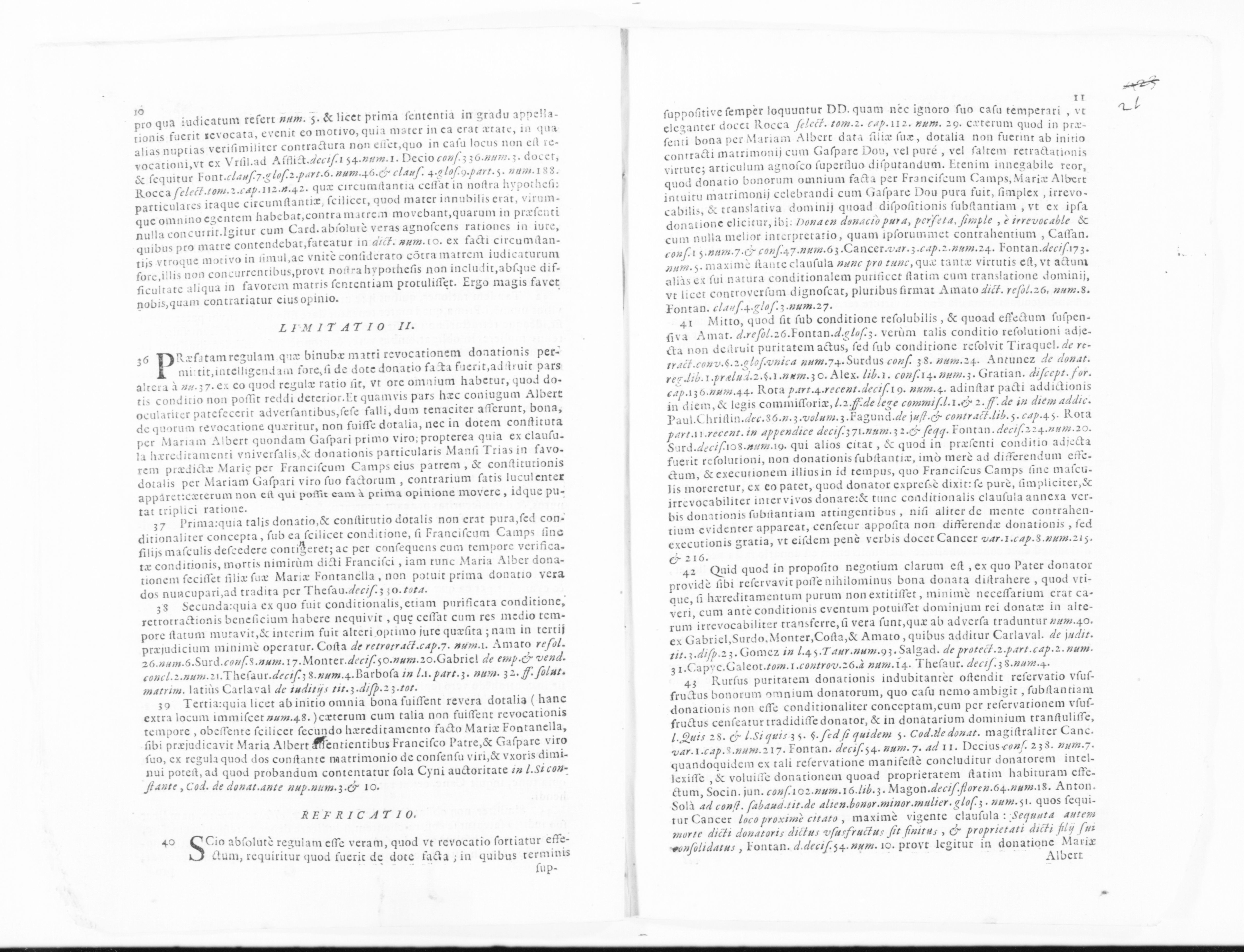 Scanned image of the current content page
